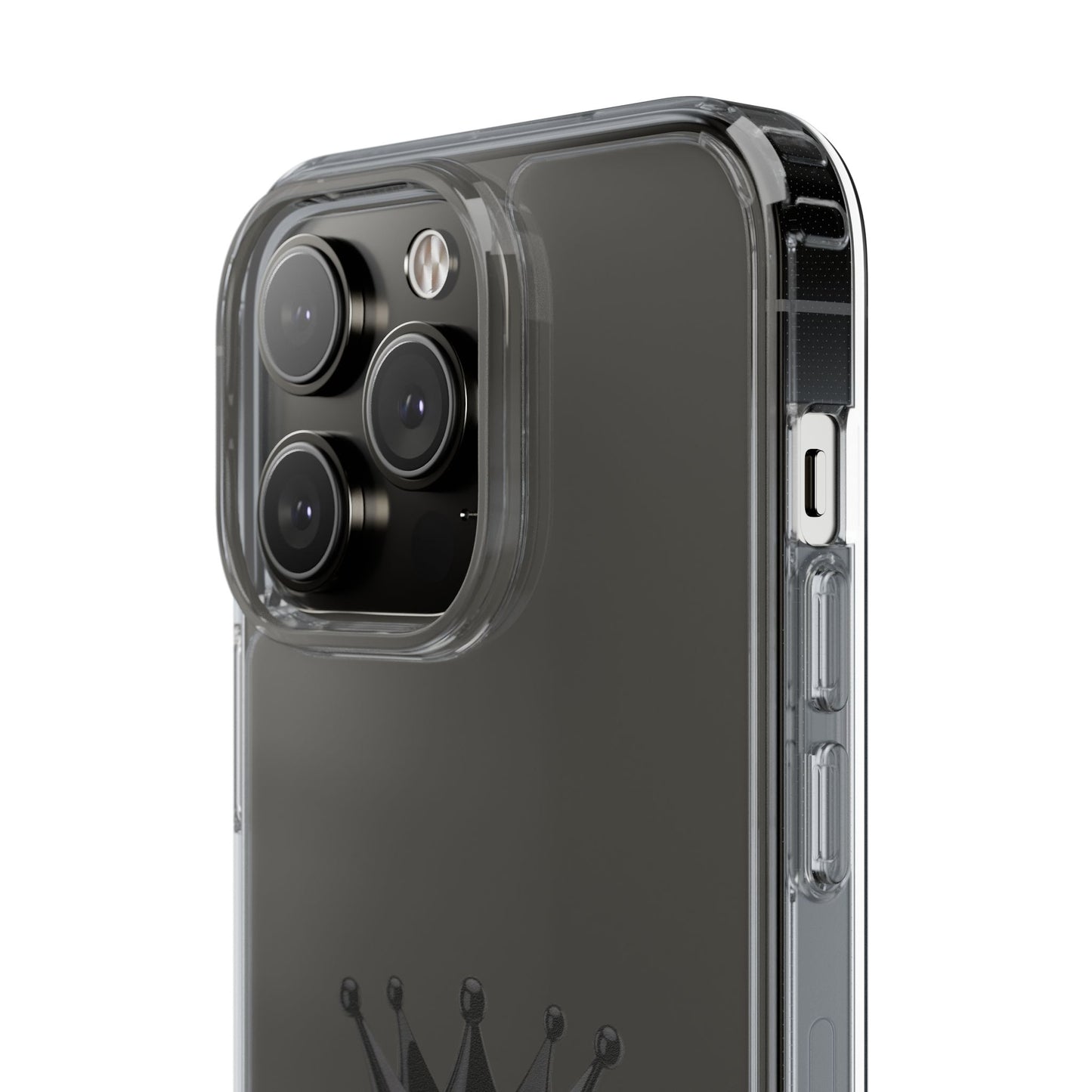 Crown Design Clear iPhone / Samsung Case