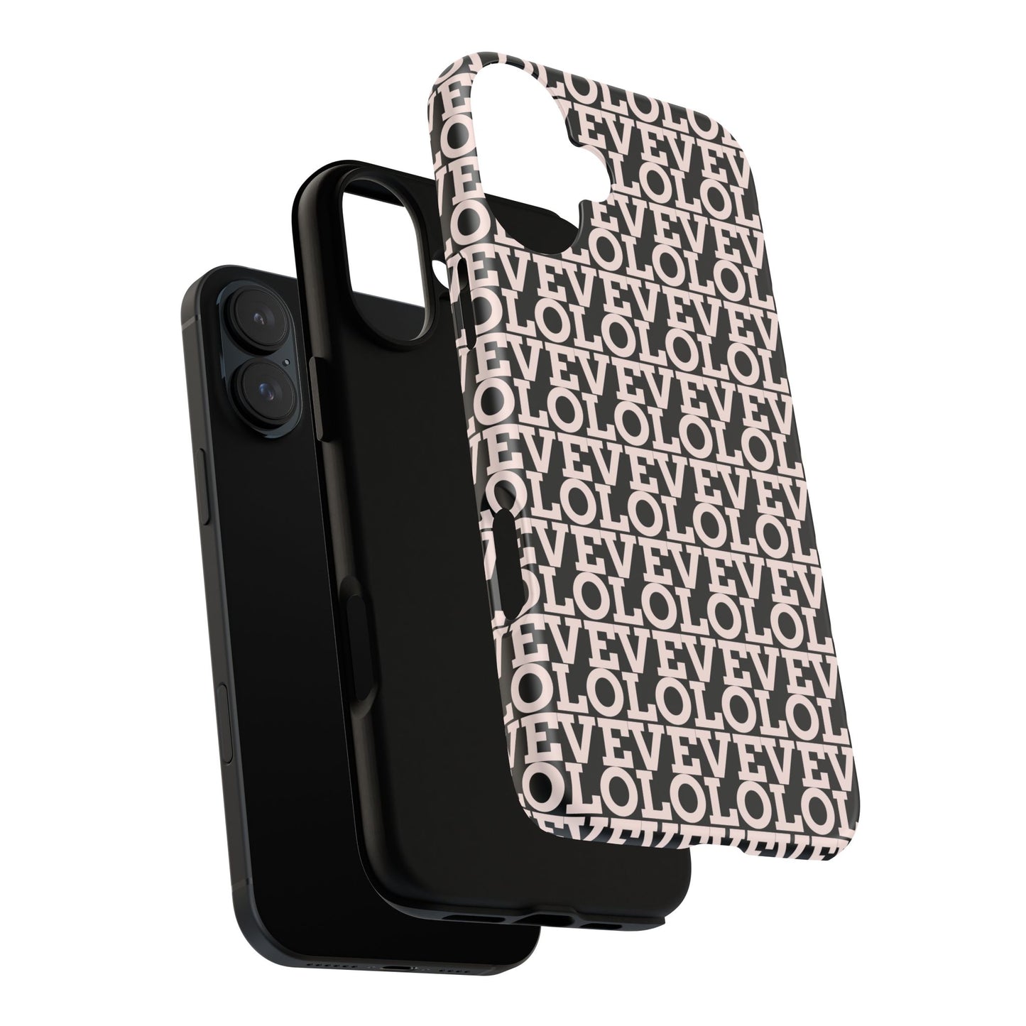 I Phone Case / Cover - Love Pattern Tough Case