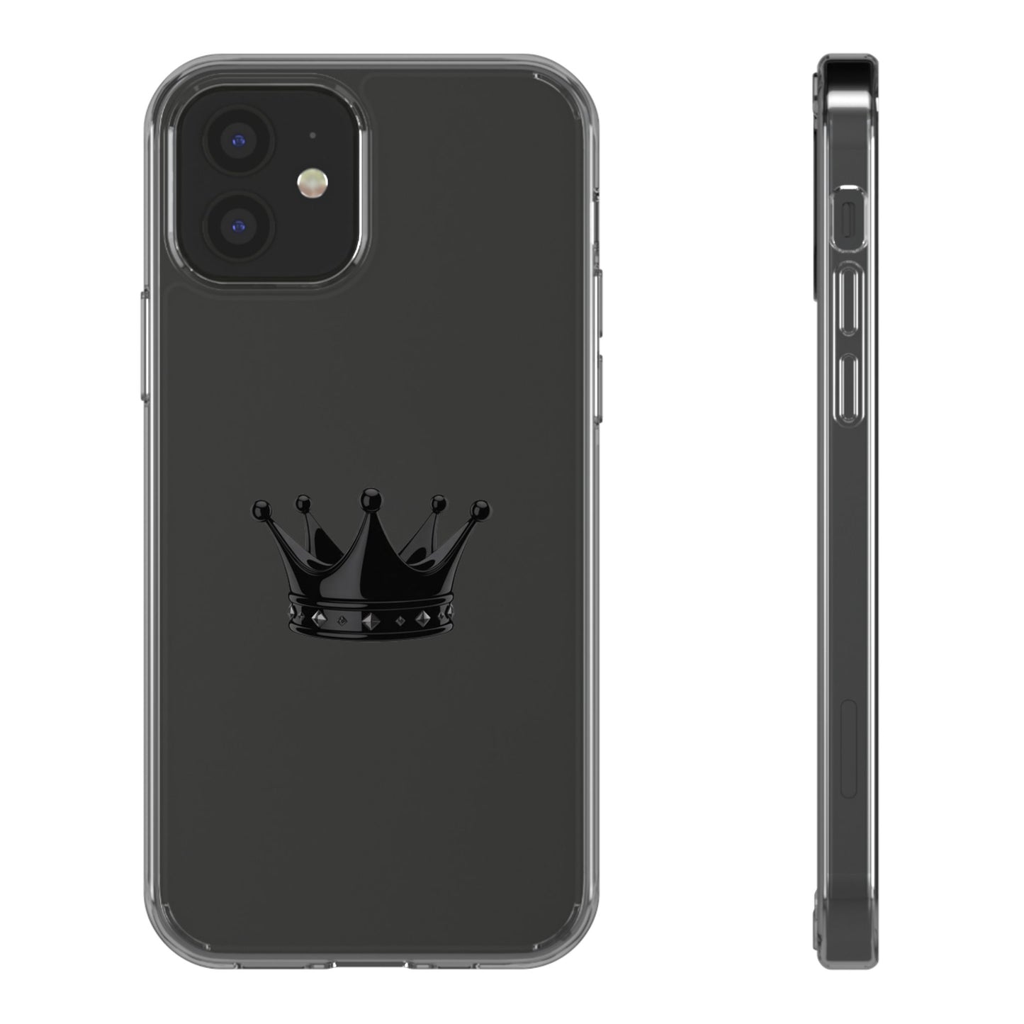 Crown Design Clear iPhone / Samsung Case