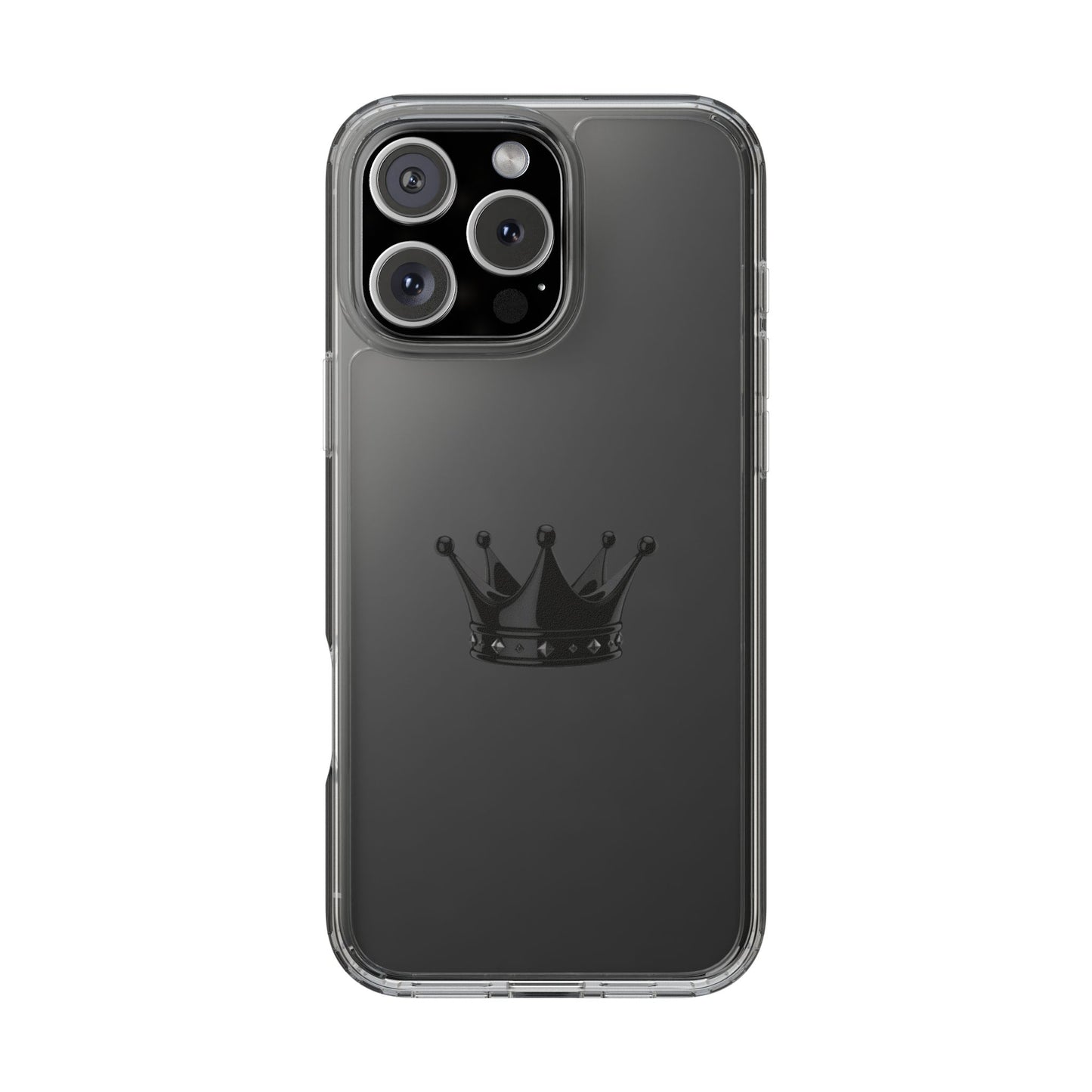 Crown Design Clear iPhone / Samsung Case