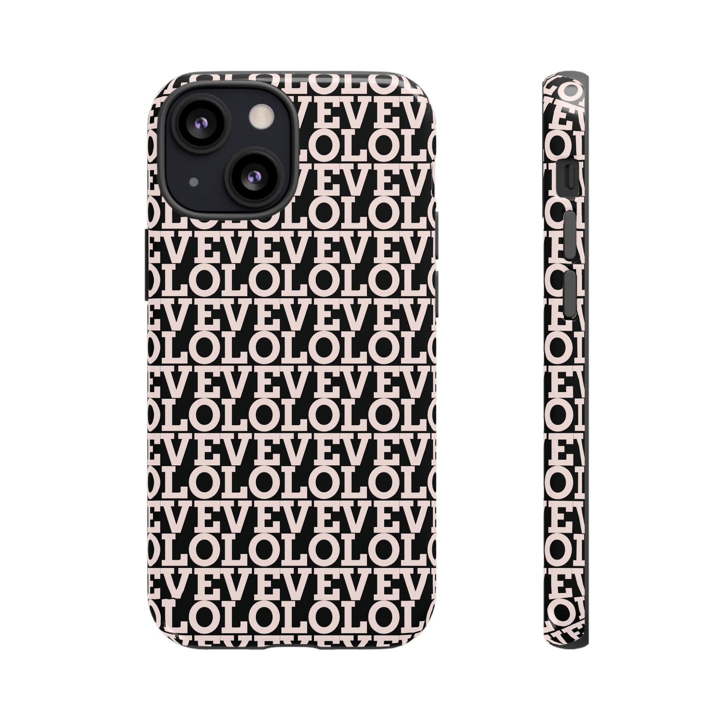 I Phone Case / Cover - Love Pattern Tough Case