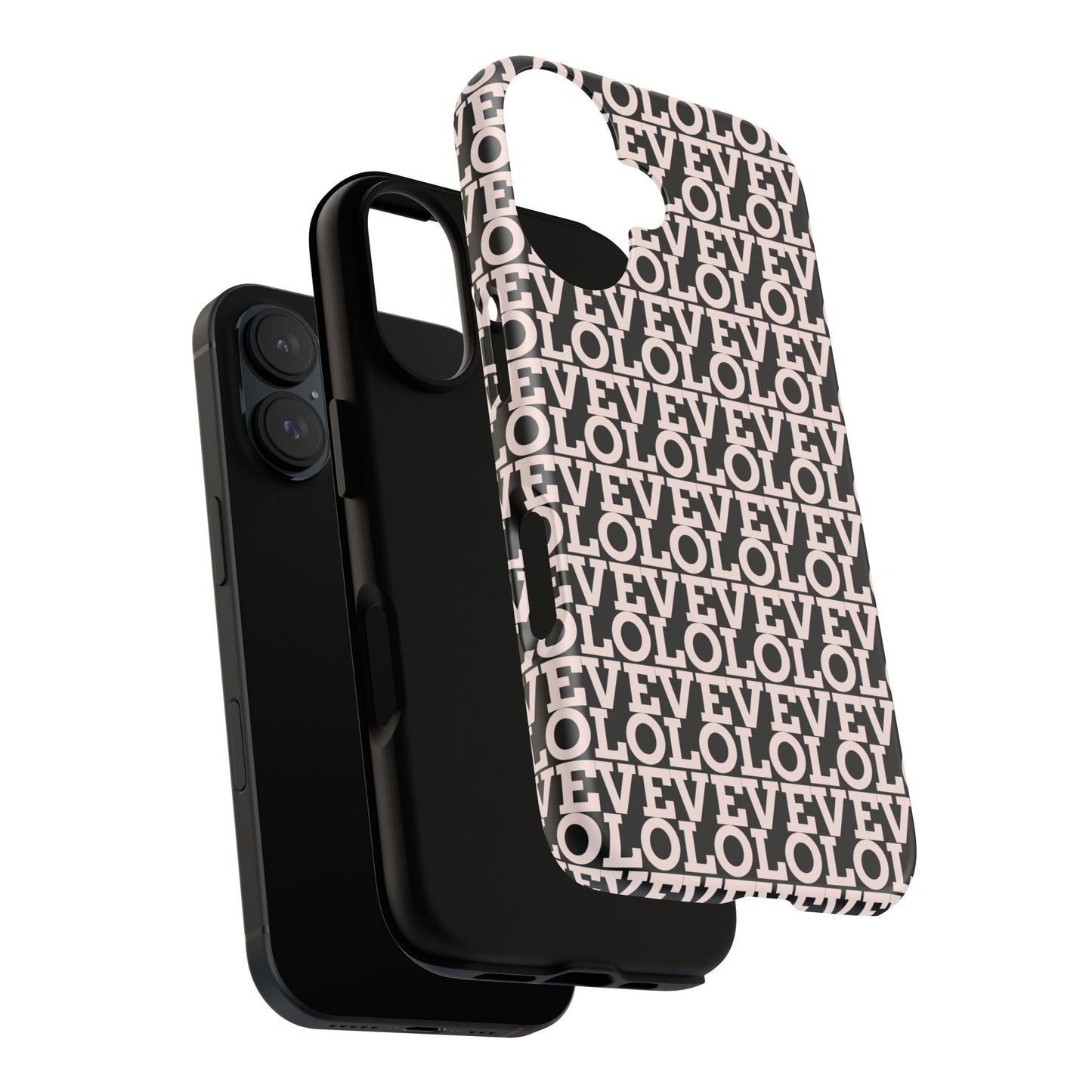 I Phone Case / Cover - Love Pattern Tough Case
