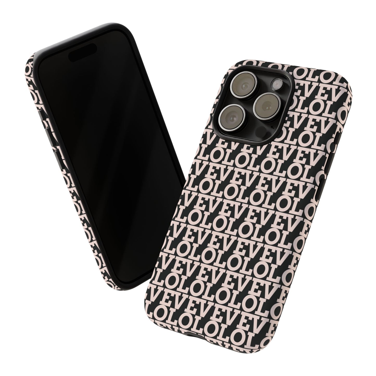 I Phone Case / Cover - Love Pattern Tough Case