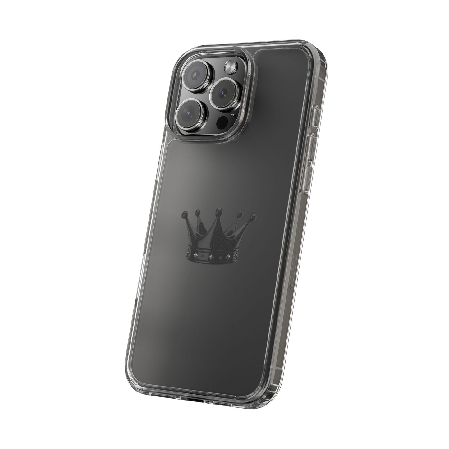 Crown Design Clear iPhone / Samsung Case