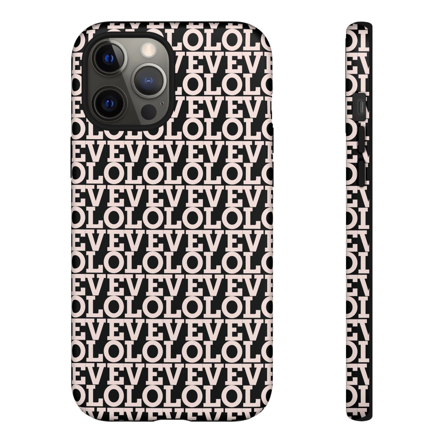 I Phone Case / Cover - Love Pattern Tough Case