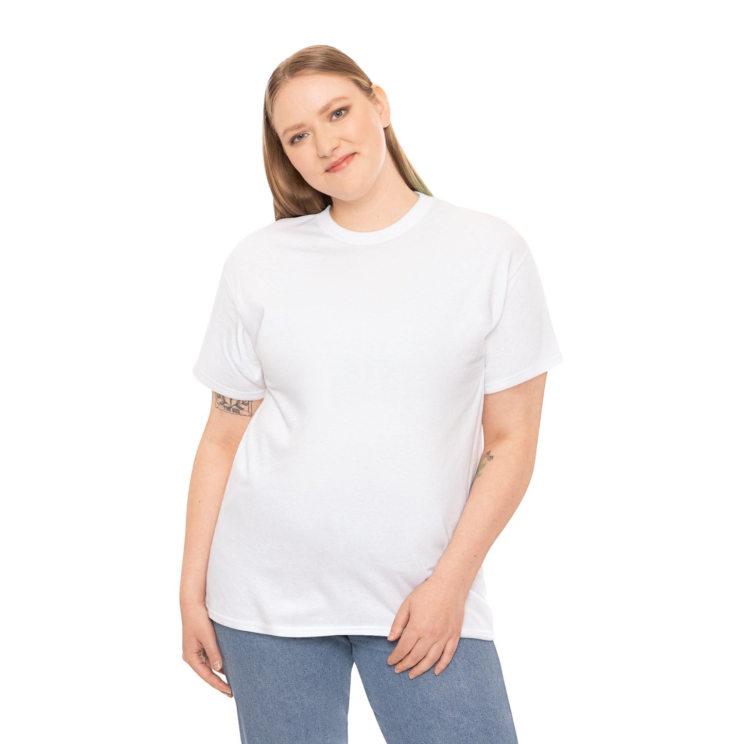 Unisex Heavy Cotton Tee - Comfortable Casual Wear for Every Occasion, Gift Idea, Everyday Essential, Fashion Statement, Relaxed Fit Tee