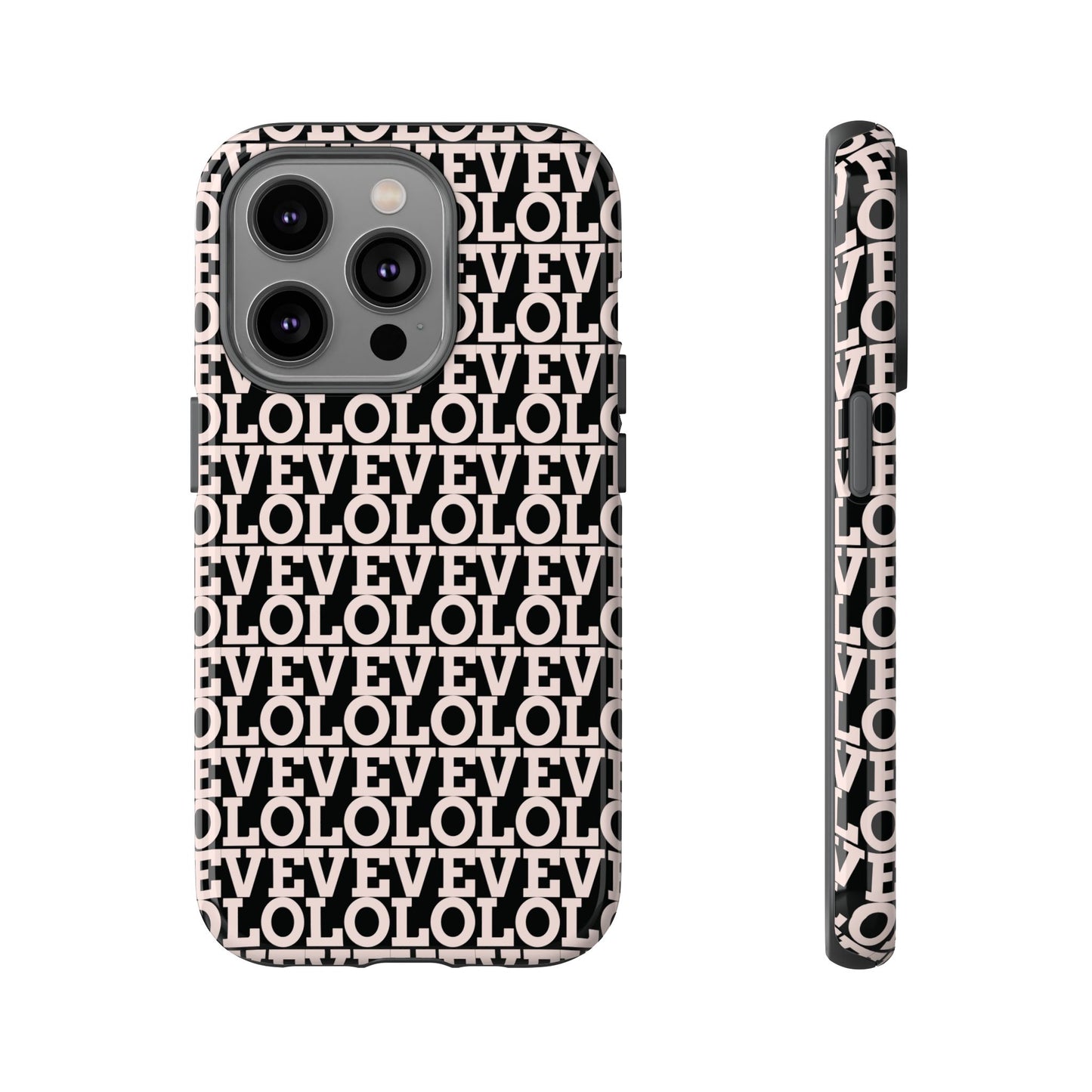 I Phone Case / Cover - Love Pattern Tough Case