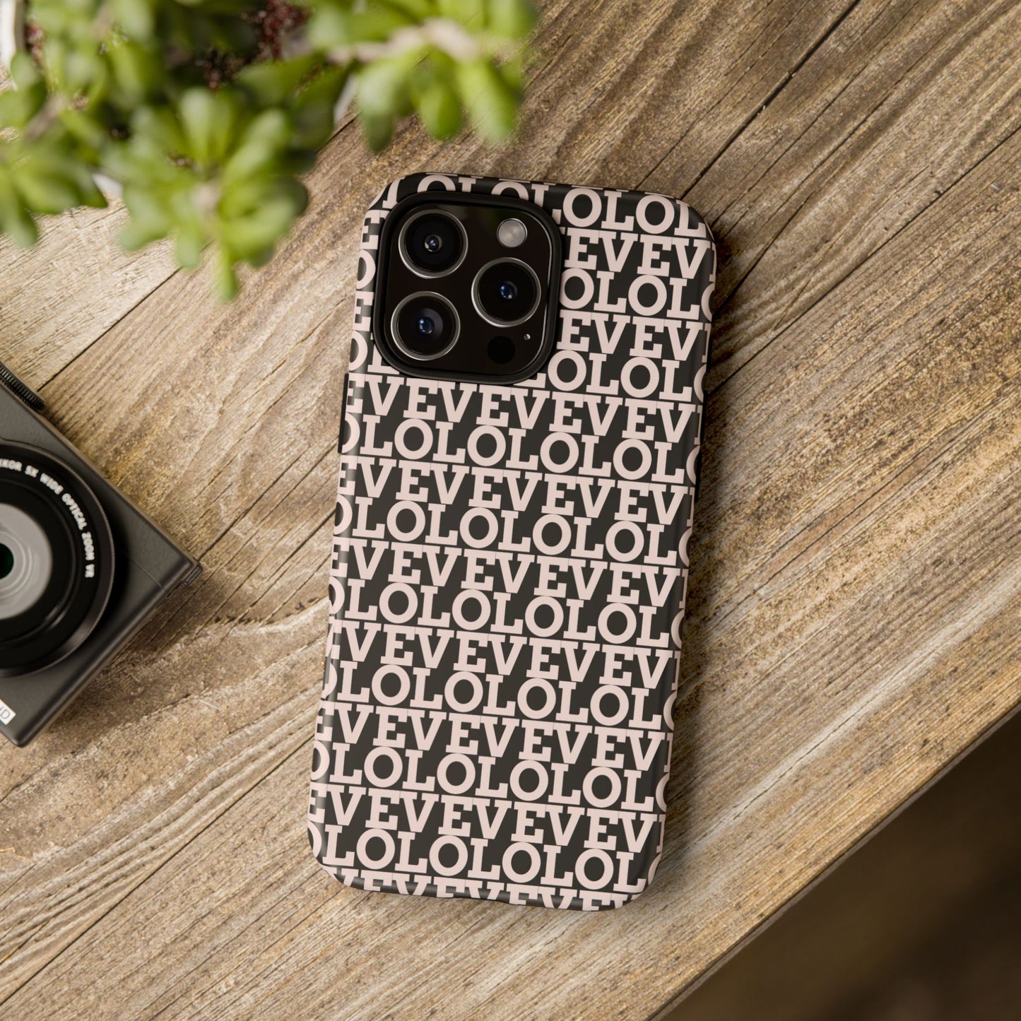 I Phone Case / Cover - Love Pattern Tough Case