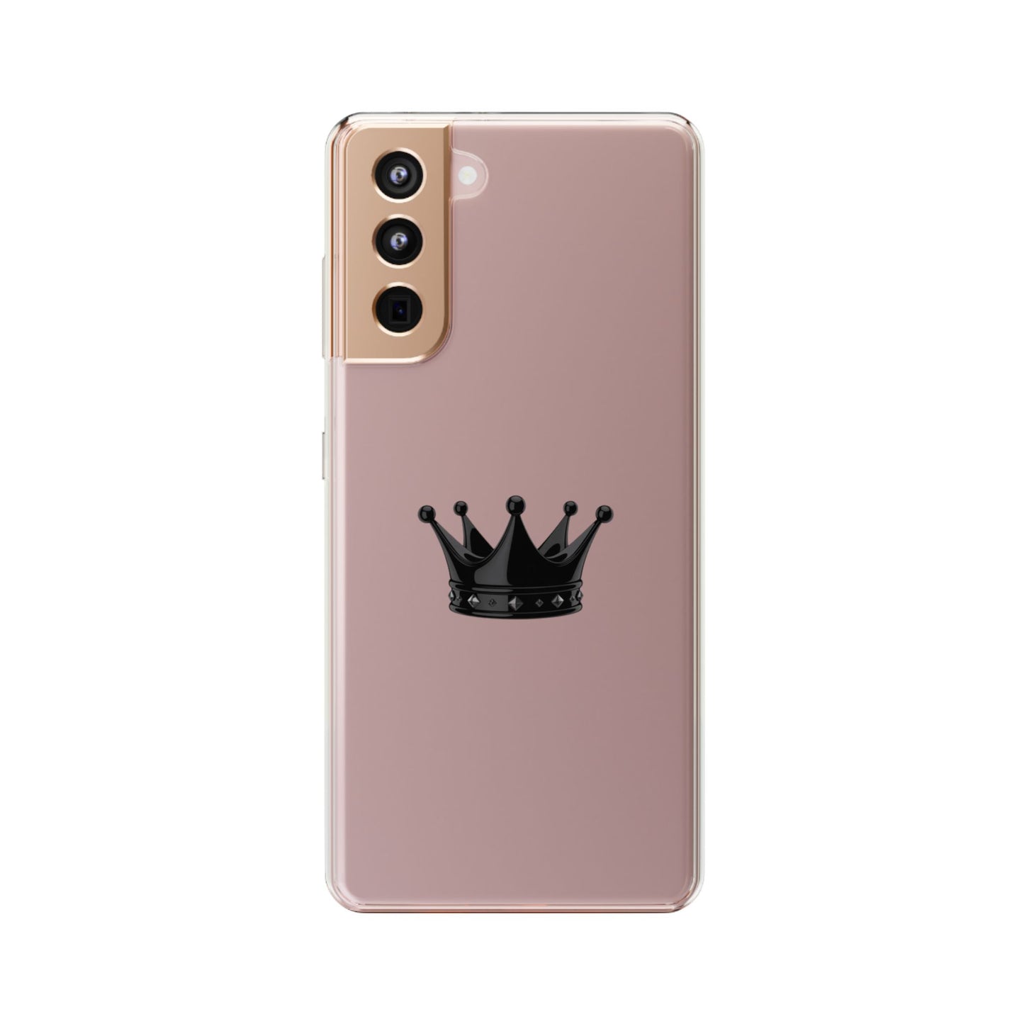 Crown Design Clear iPhone / Samsung Case