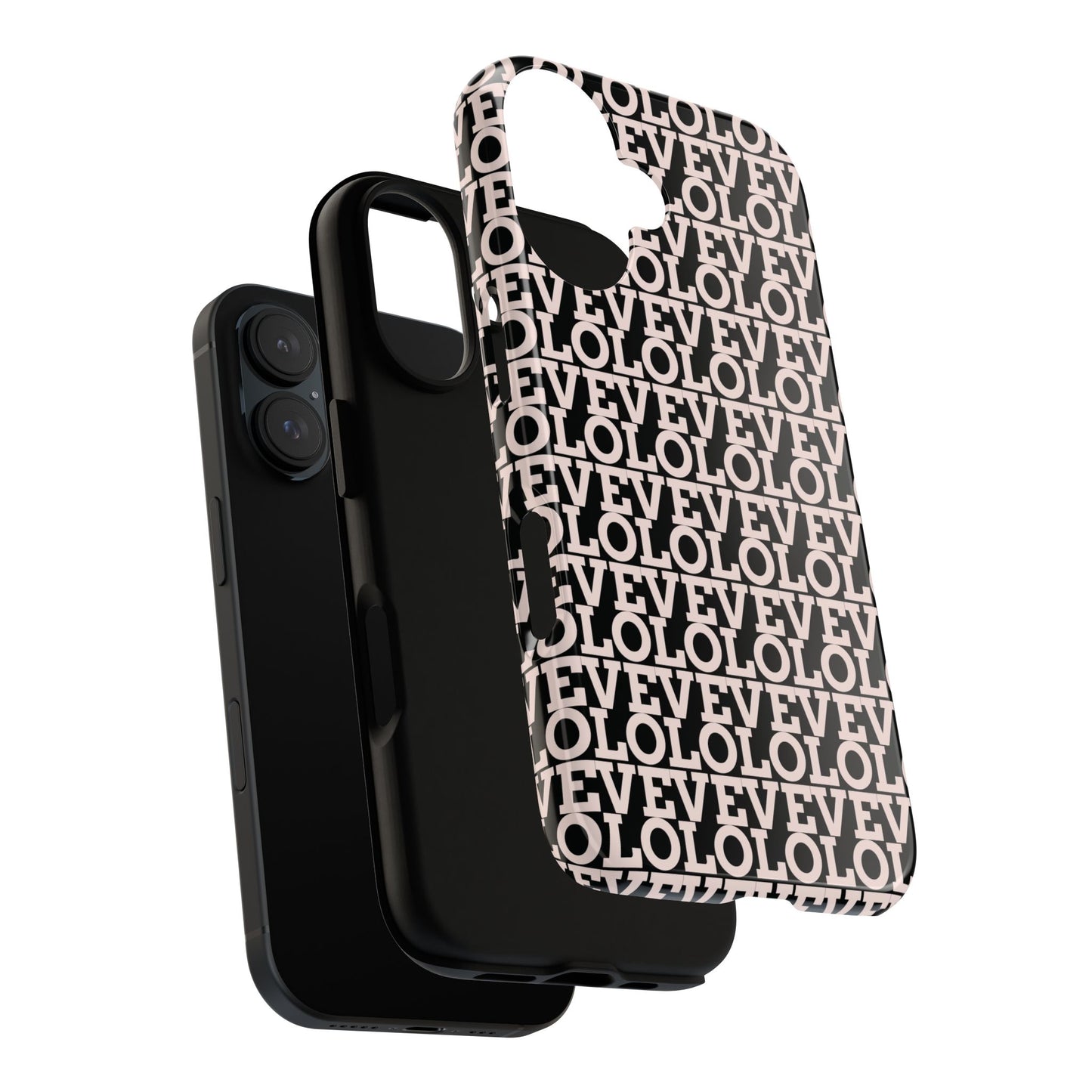 I Phone Case / Cover - Love Pattern Tough Case