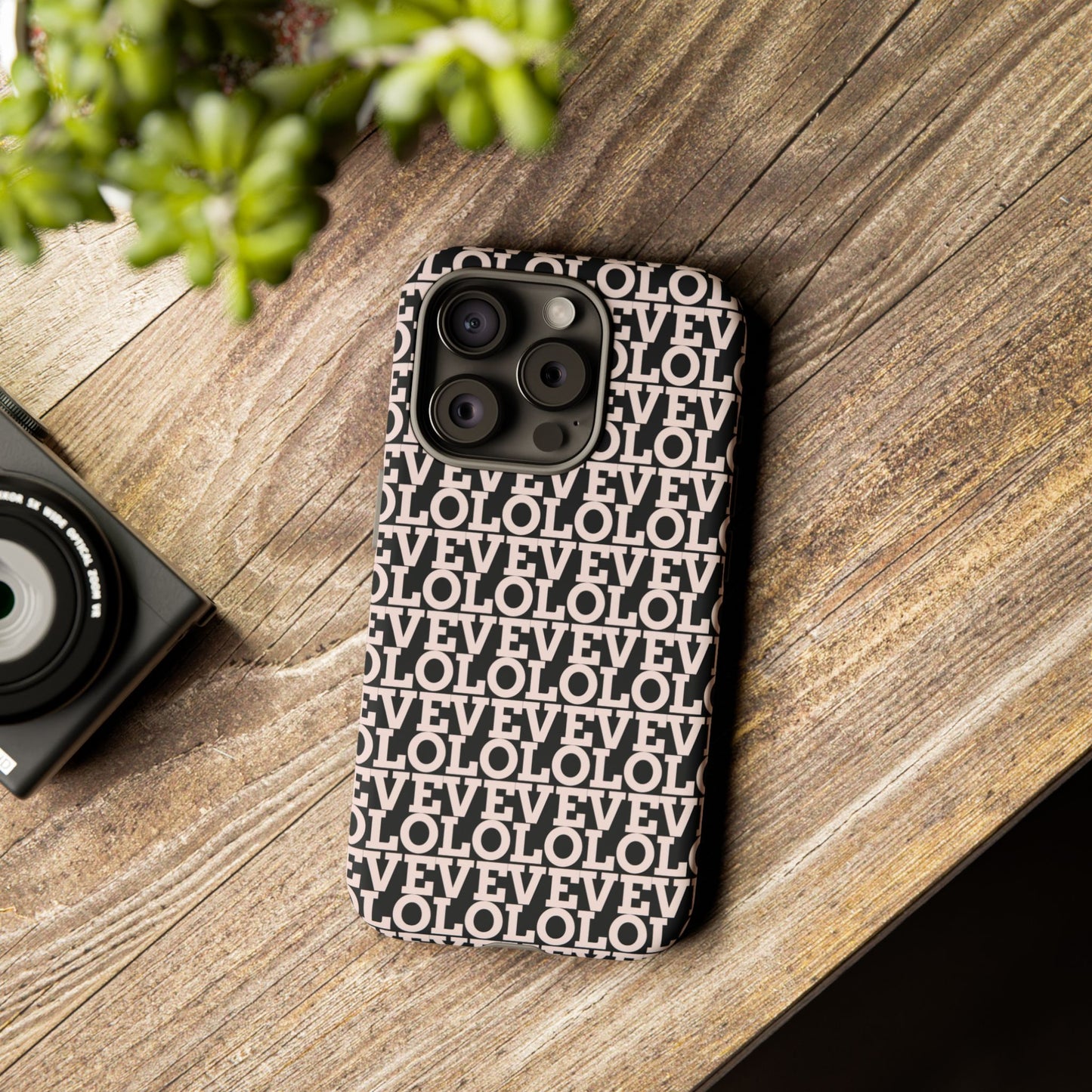 I Phone Case / Cover - Love Pattern Tough Case