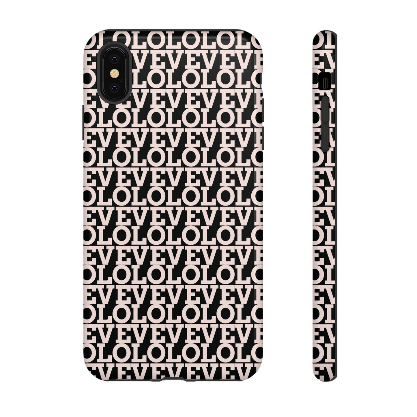 I Phone Case / Cover - Love Pattern Tough Case