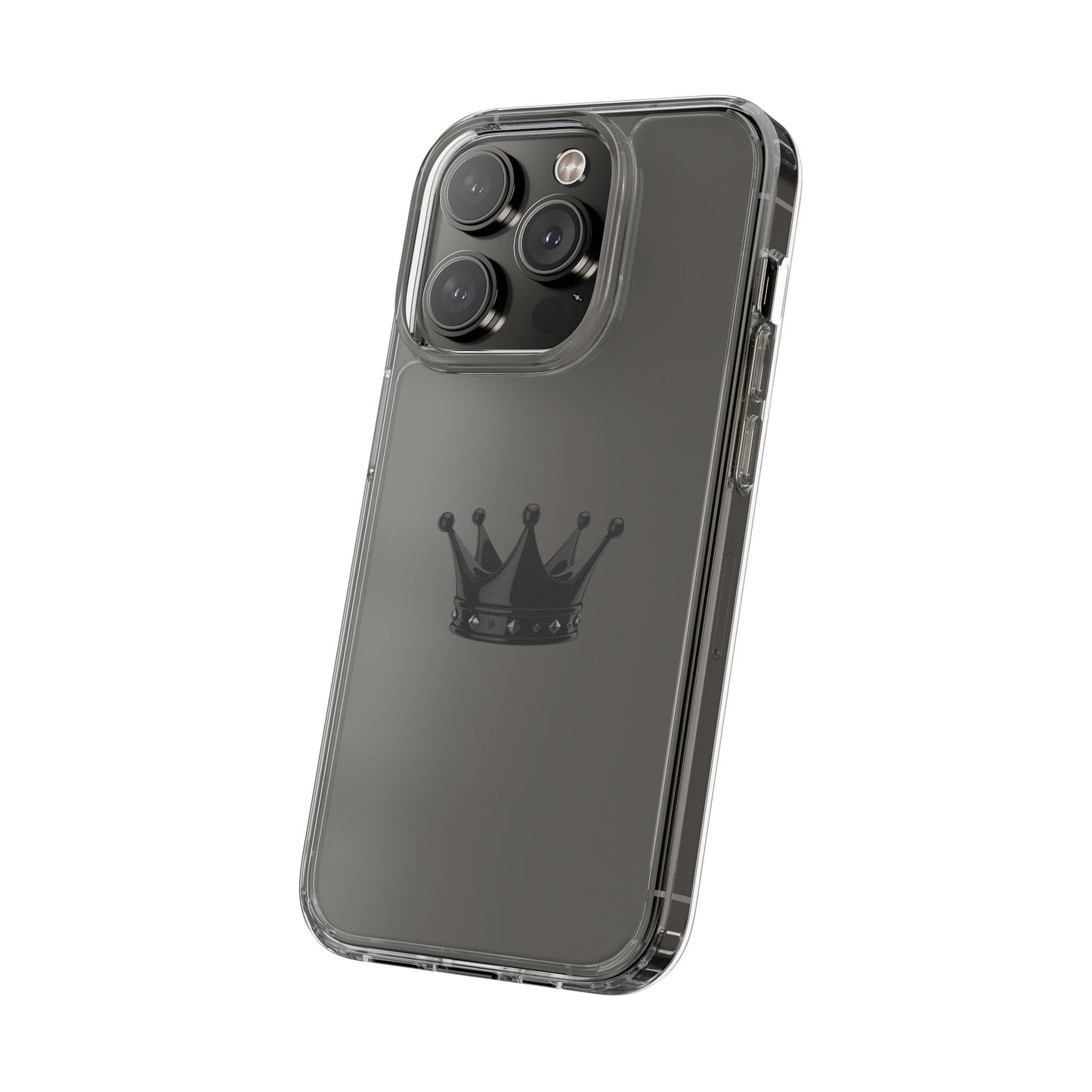 Crown Design Clear iPhone / Samsung Case