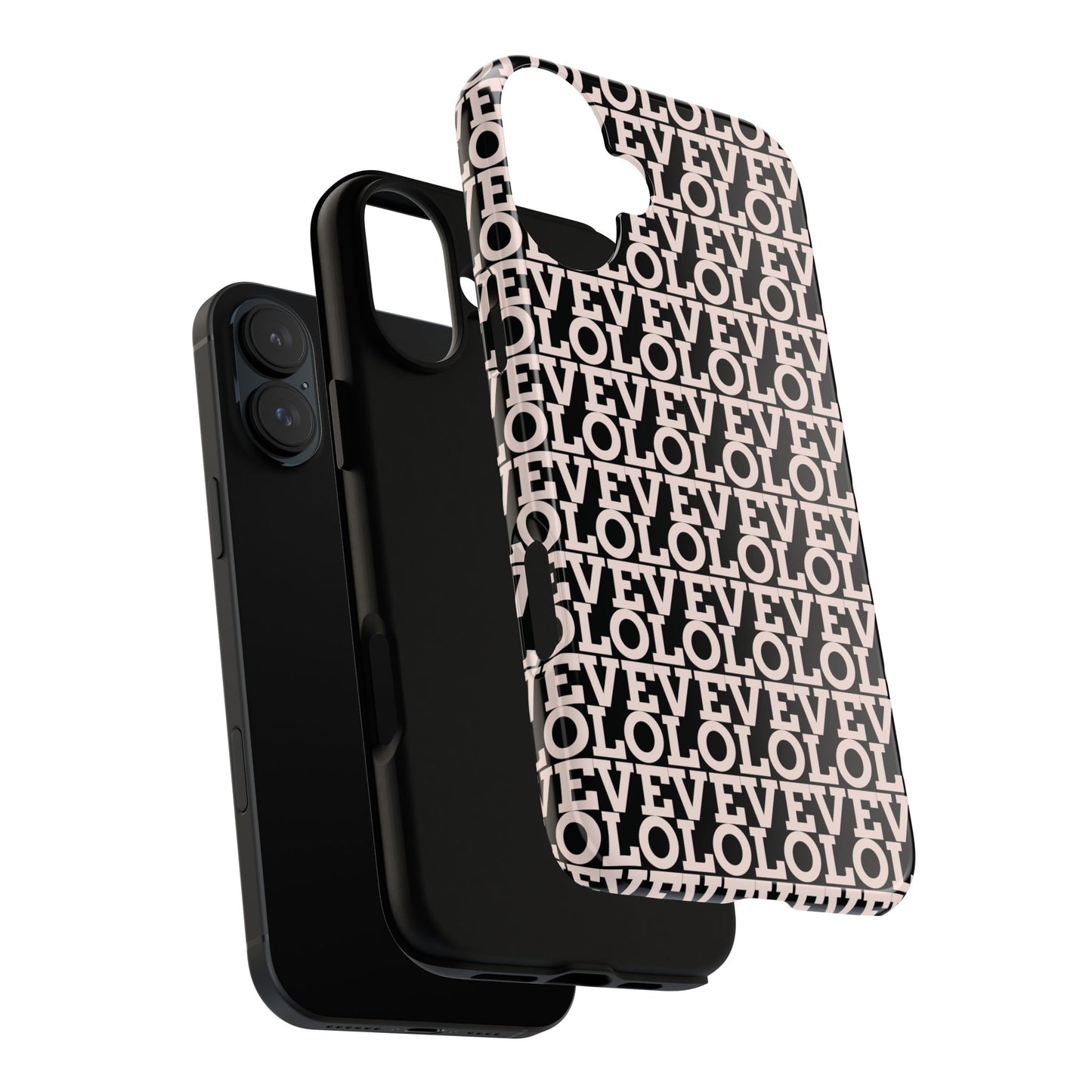 I Phone Case / Cover - Love Pattern Tough Case