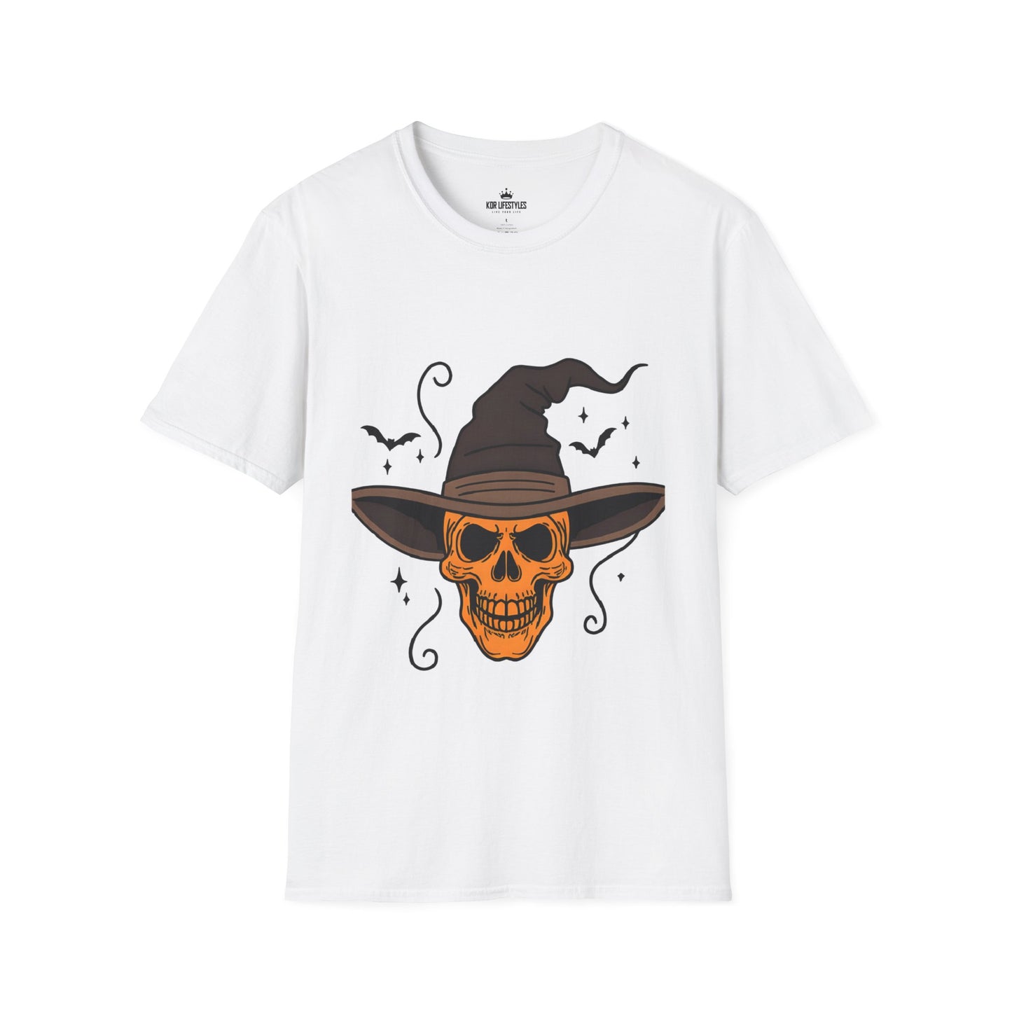 Halloween Skull T-Shirt, Unisex Graphic Tee, Spooky Season Shirt, Funny Halloween Costume 1