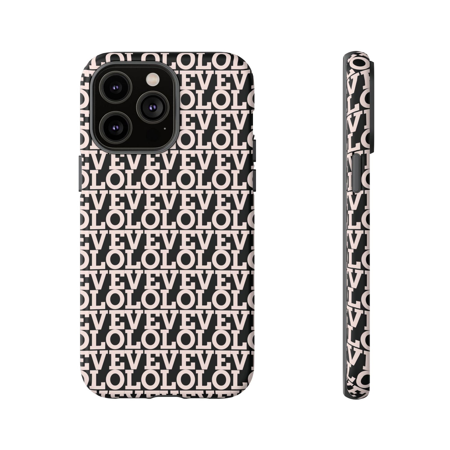 I Phone Case / Cover - Love Pattern Tough Case