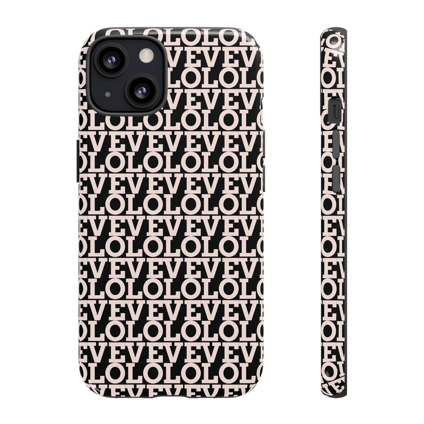 I Phone Case / Cover - Love Pattern Tough Case
