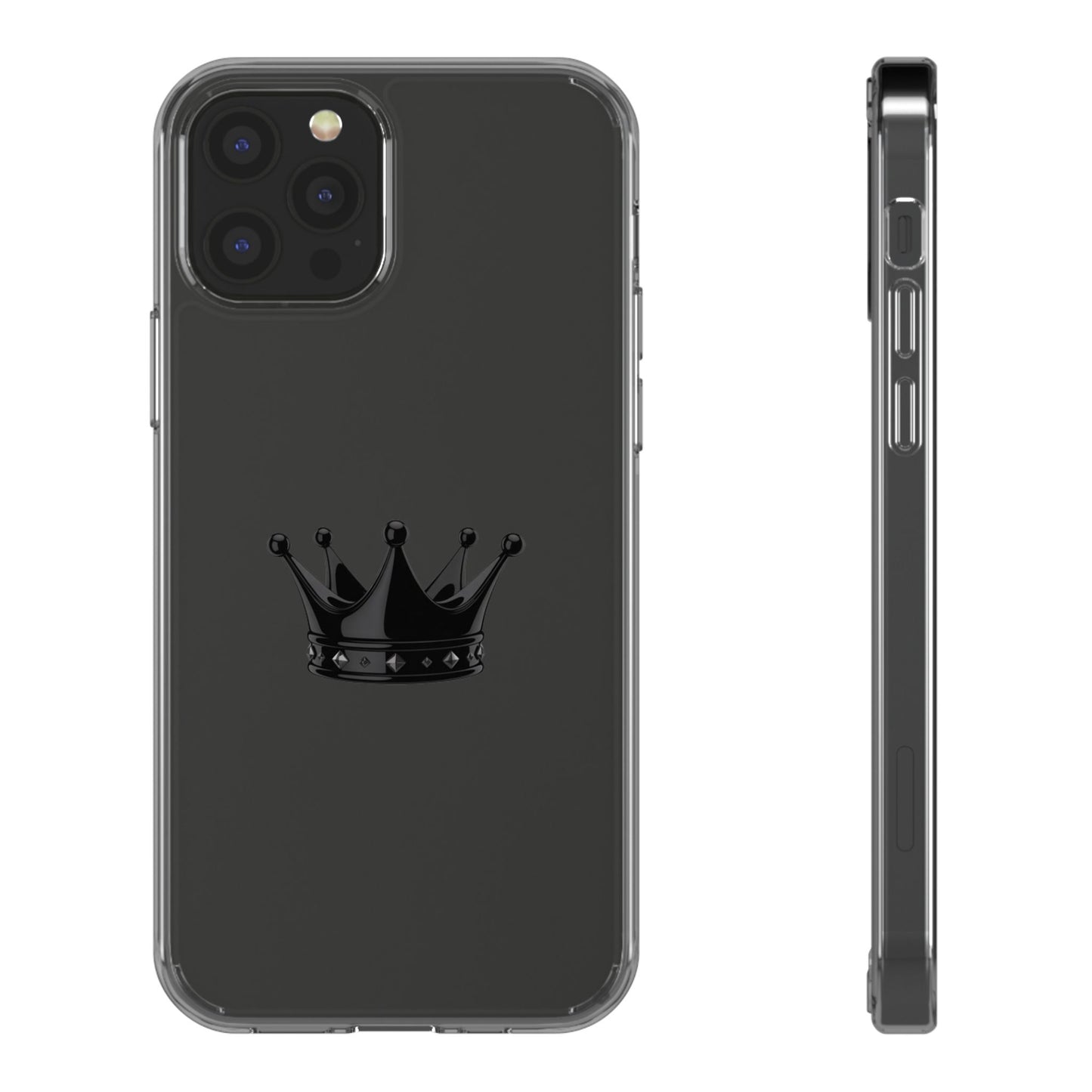 Crown Design Clear iPhone / Samsung Case
