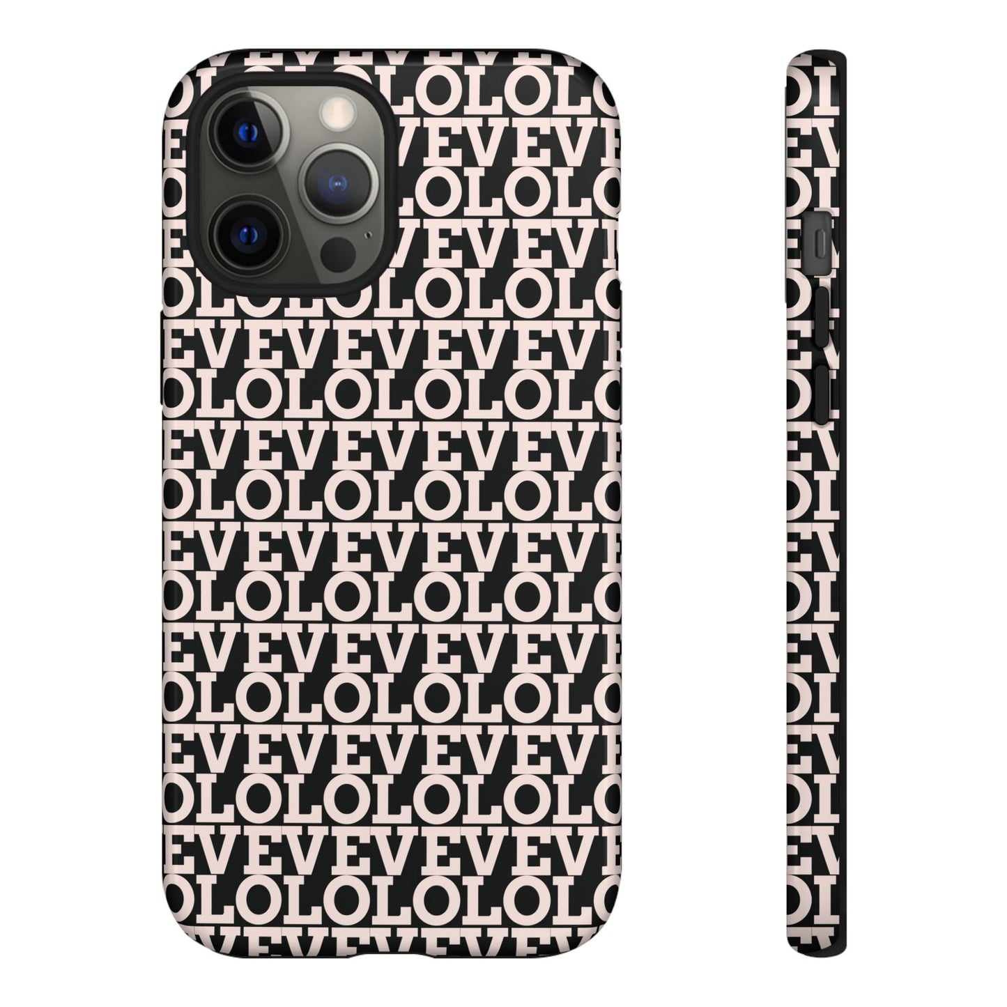 I Phone Case / Cover - Love Pattern Tough Case