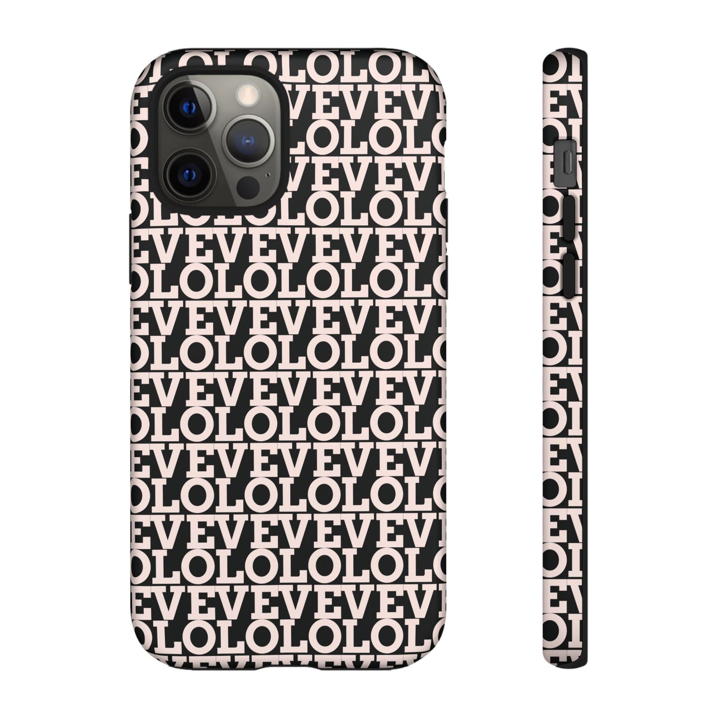 I Phone Case / Cover - Love Pattern Tough Case