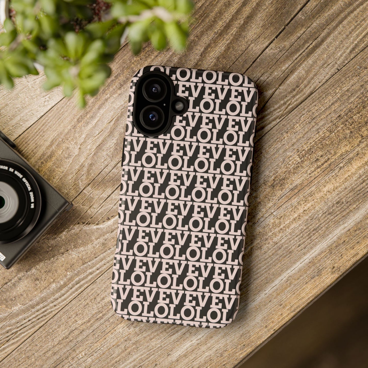 I Phone Case / Cover - Love Pattern Tough Case