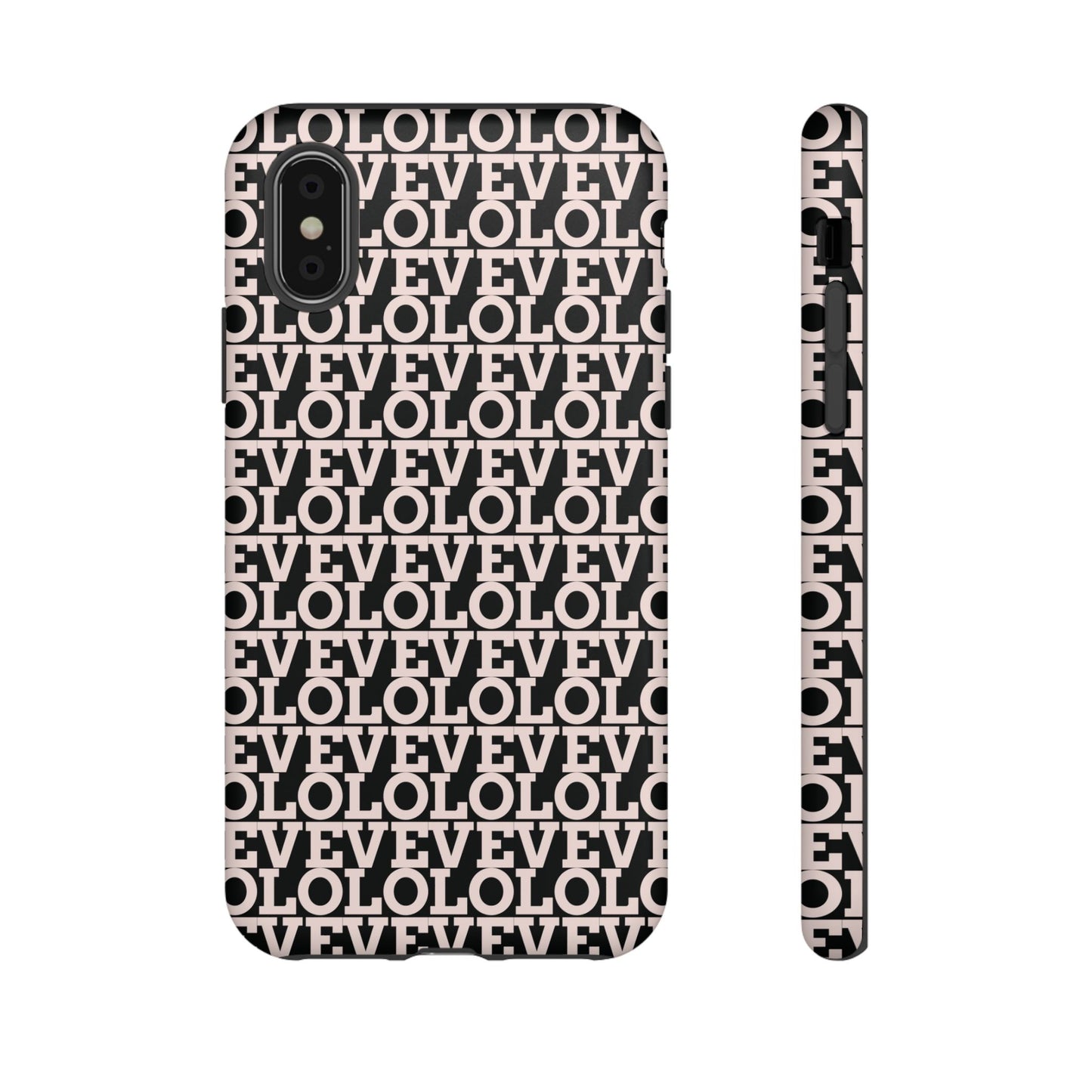 I Phone Case / Cover - Love Pattern Tough Case