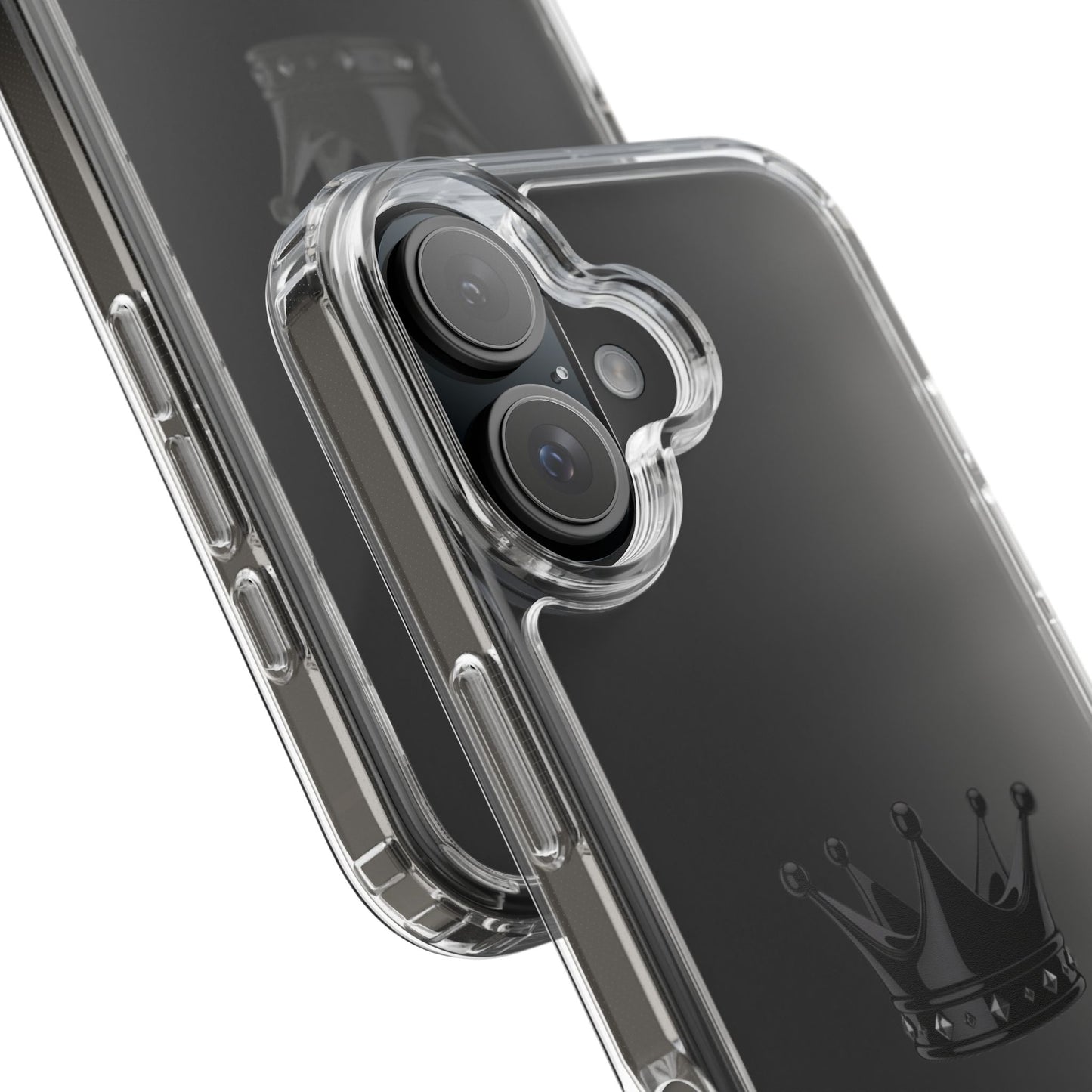 Crown Design Clear iPhone / Samsung Case