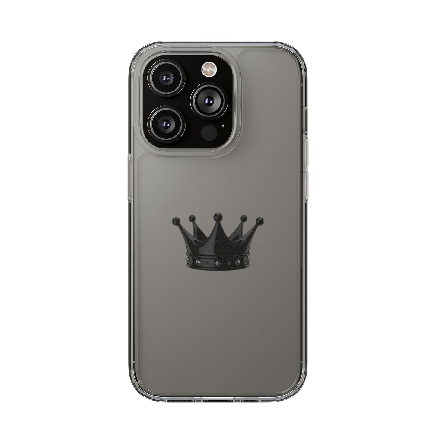Crown Design Clear iPhone / Samsung Case