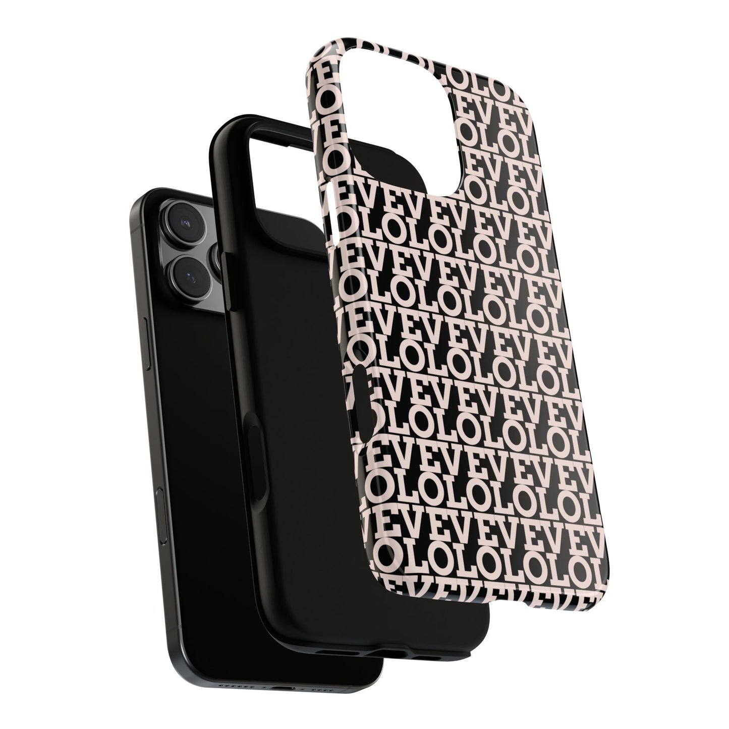 I Phone Case / Cover - Love Pattern Tough Case