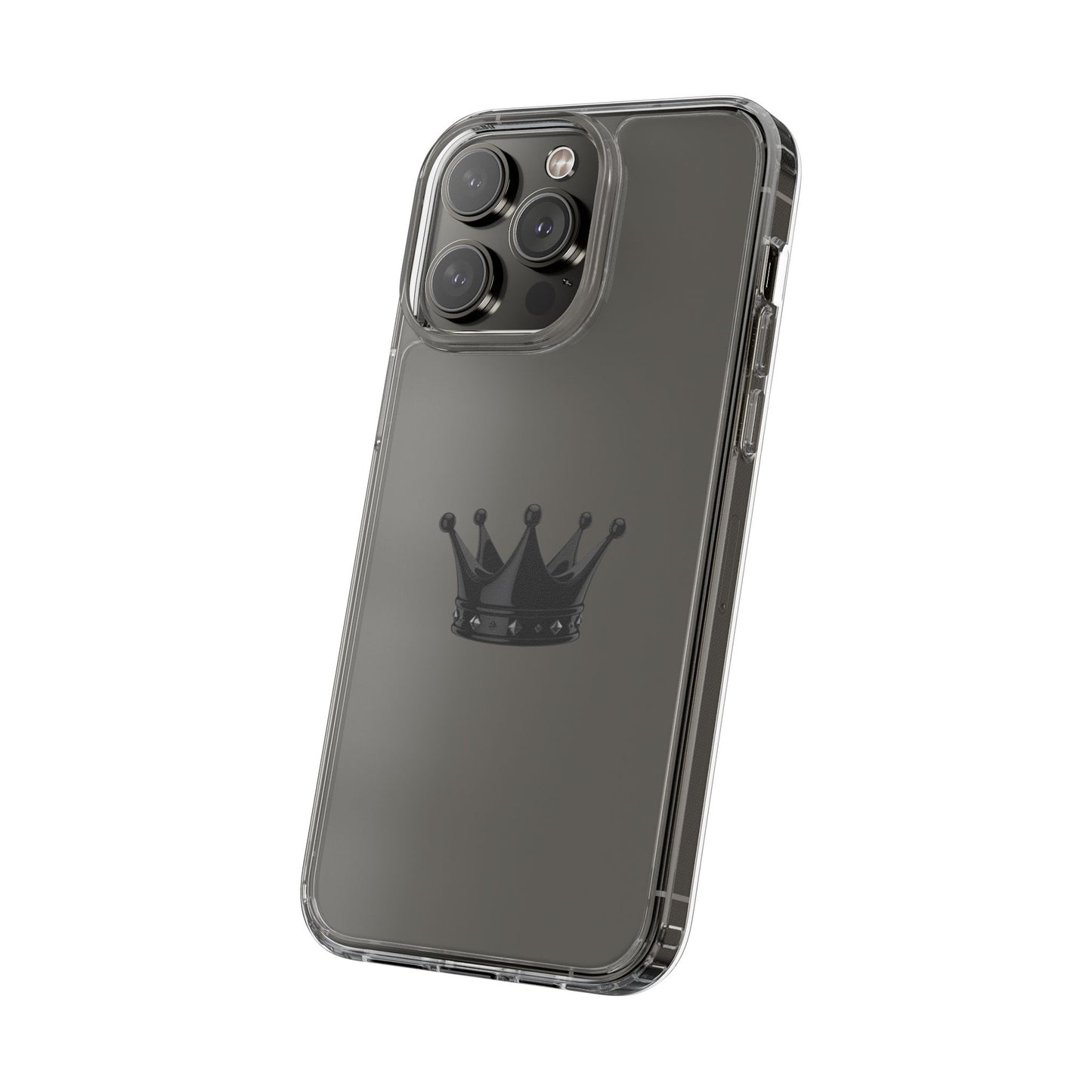 Crown Design Clear iPhone / Samsung Case