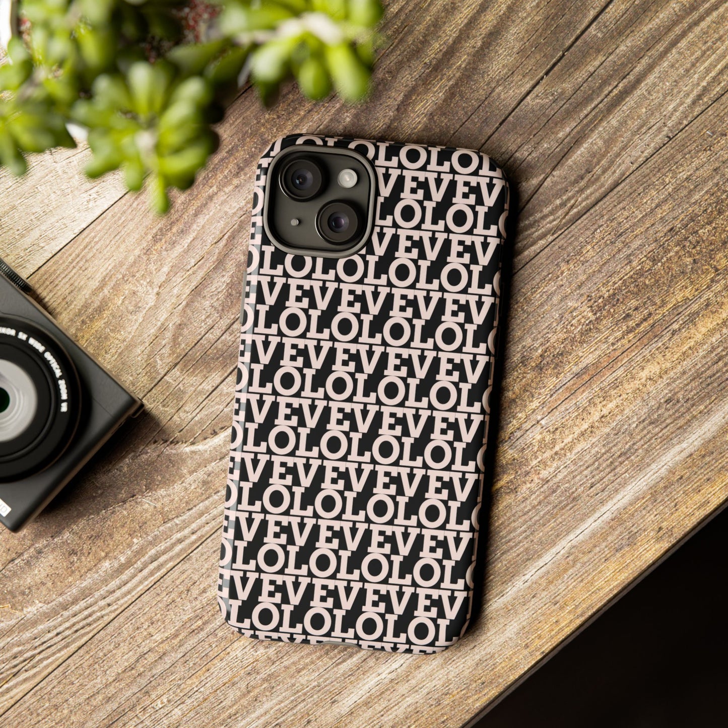 I Phone Case / Cover - Love Pattern Tough Case