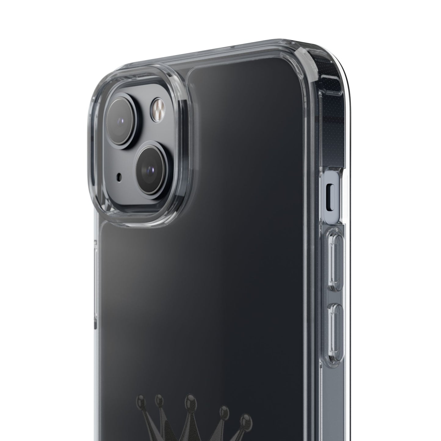 Crown Design Clear iPhone / Samsung Case