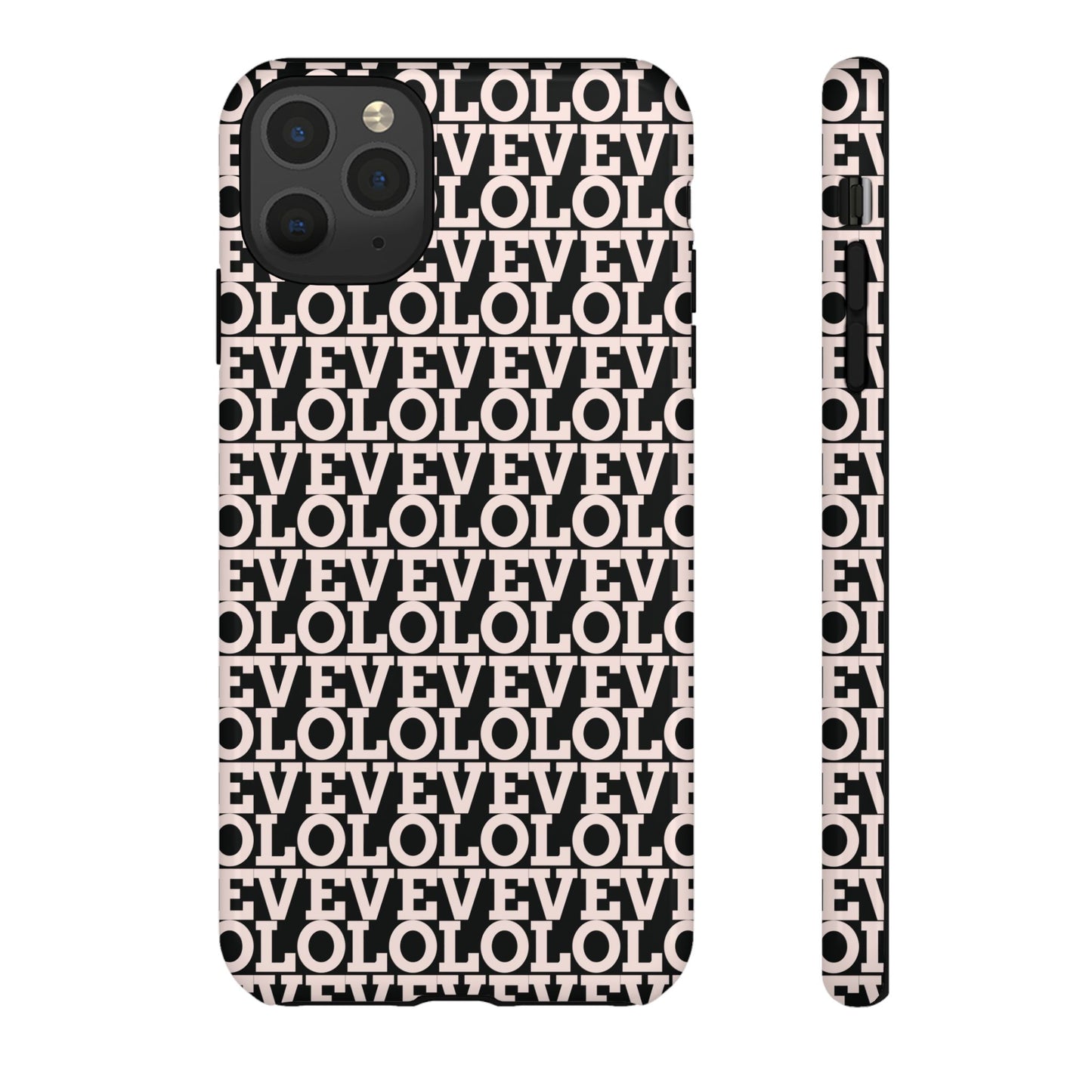 I Phone Case / Cover - Love Pattern Tough Case