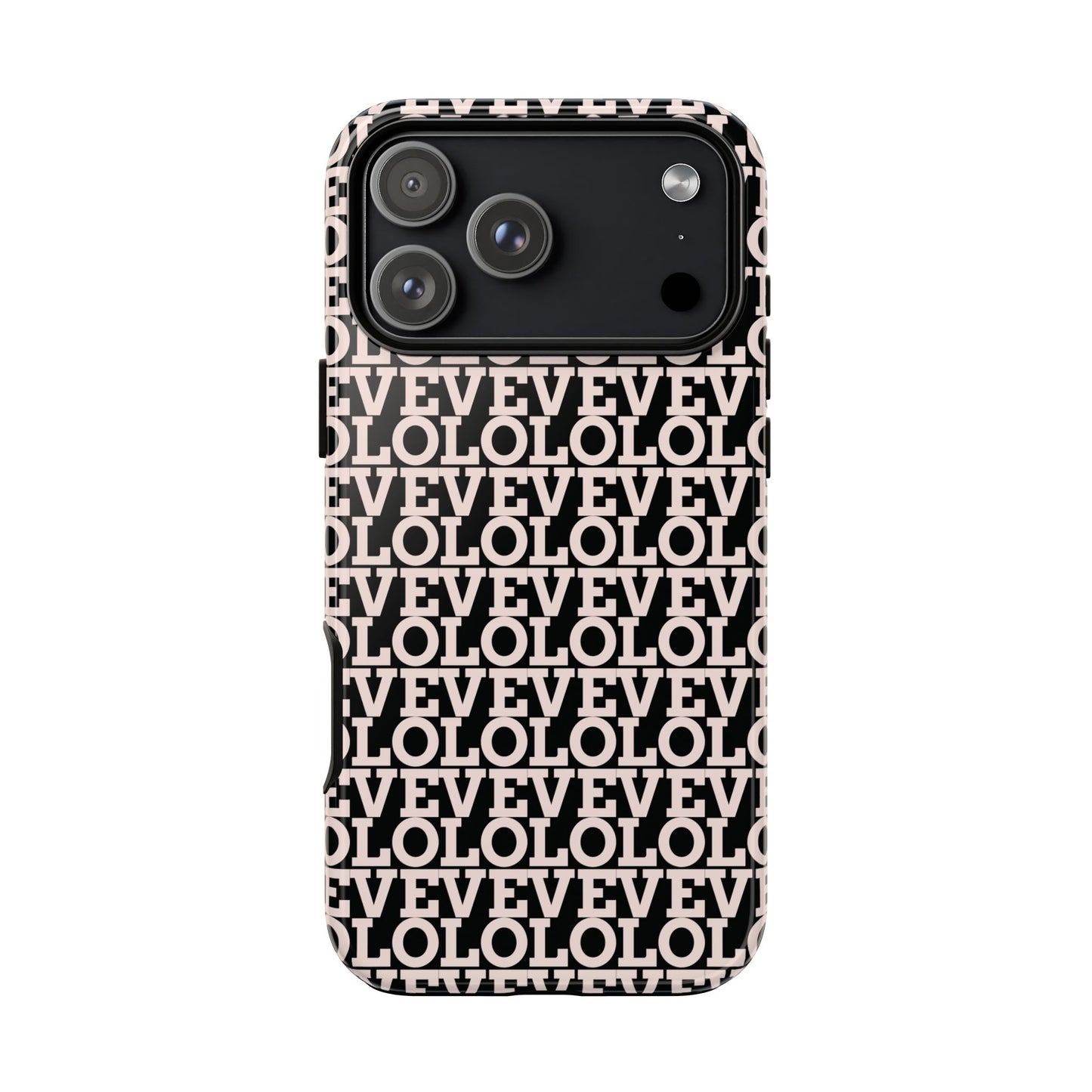 I Phone Case / Cover - Love Pattern Tough Case