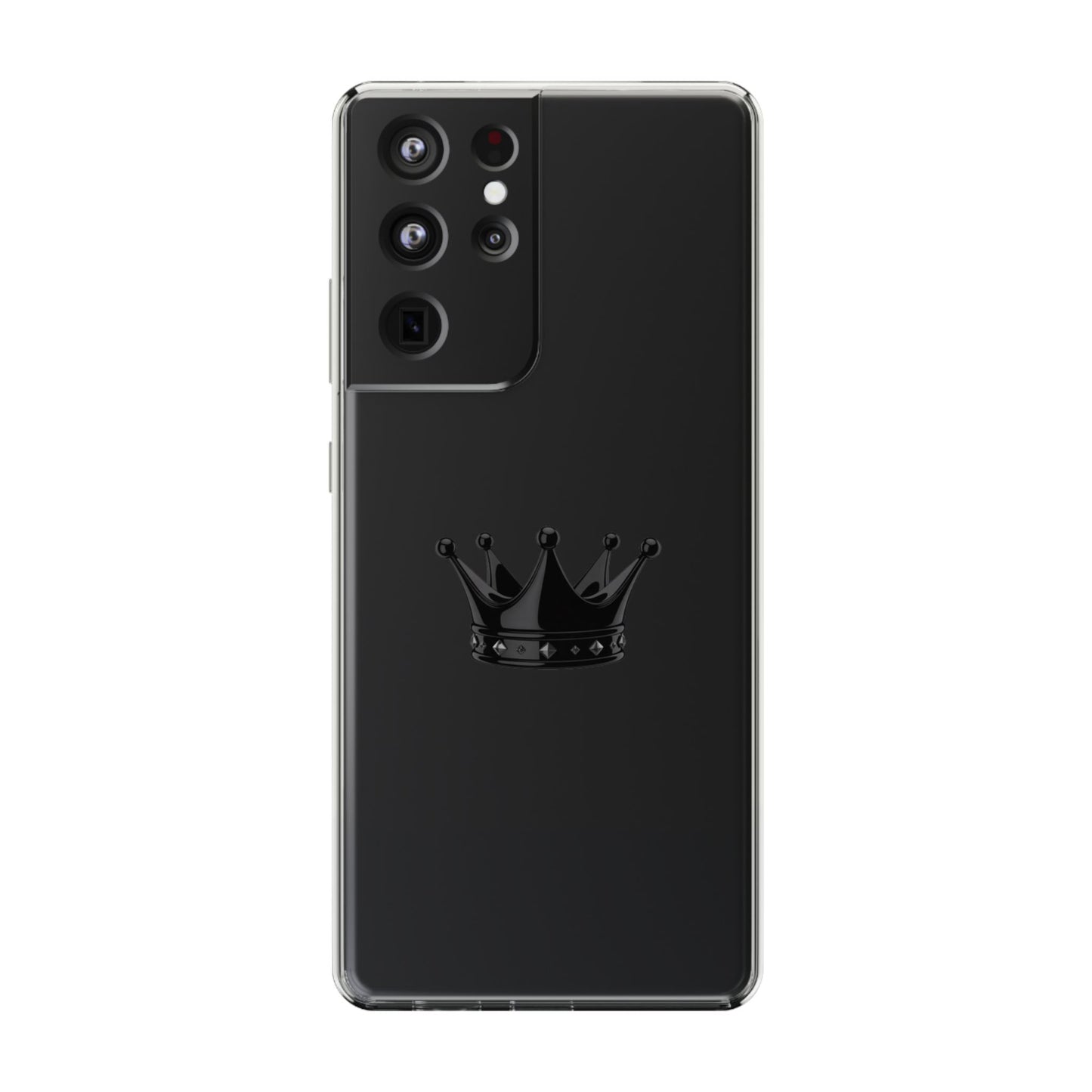 Crown Design Clear iPhone / Samsung Case