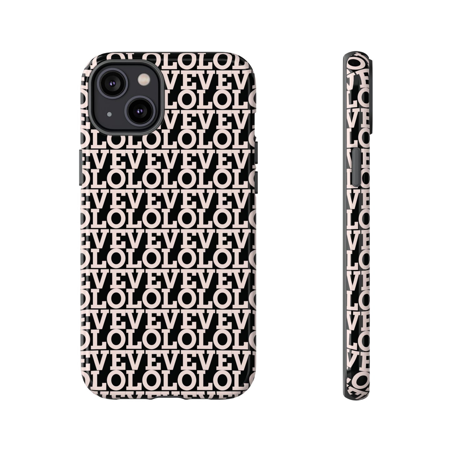 I Phone Case / Cover - Love Pattern Tough Case