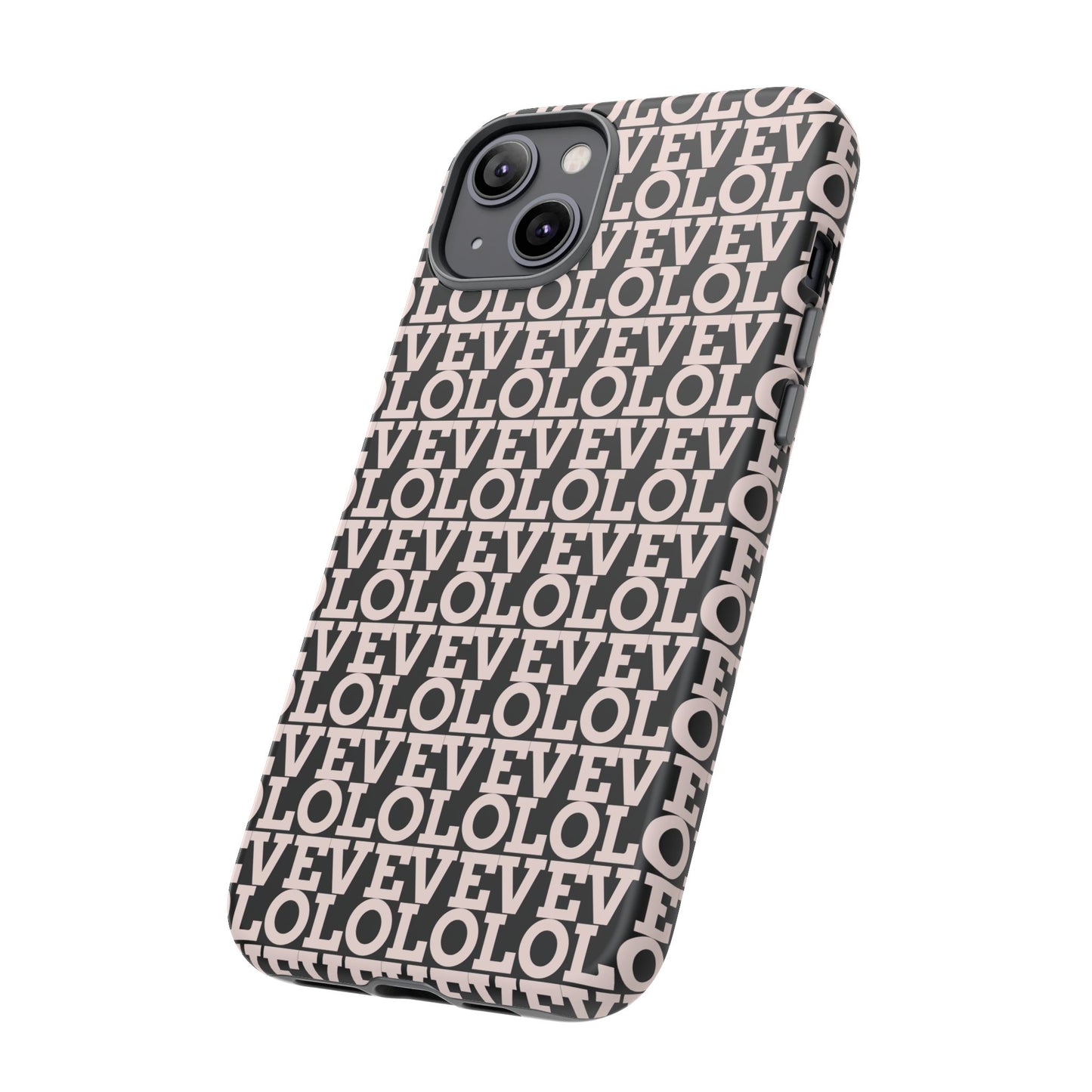 I Phone Case / Cover - Love Pattern Tough Case