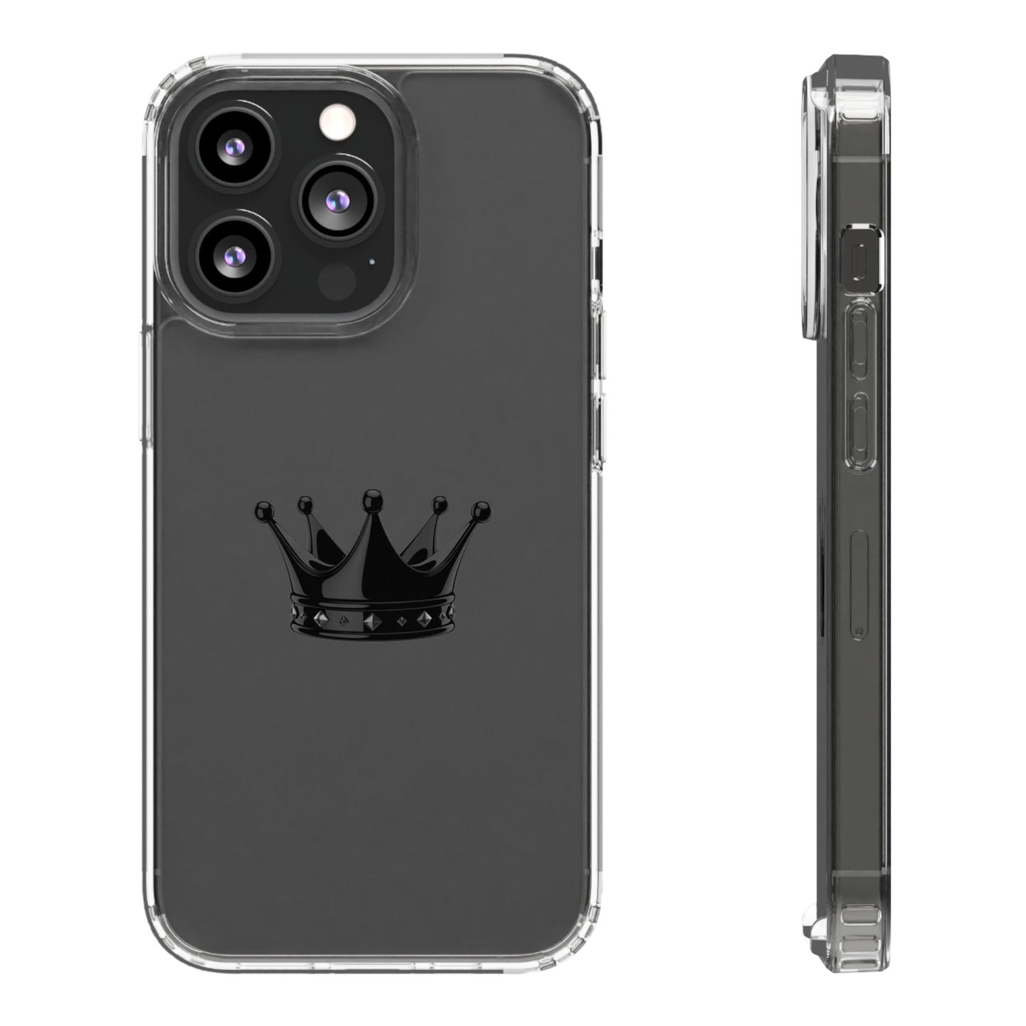Crown Design Clear iPhone / Samsung Case