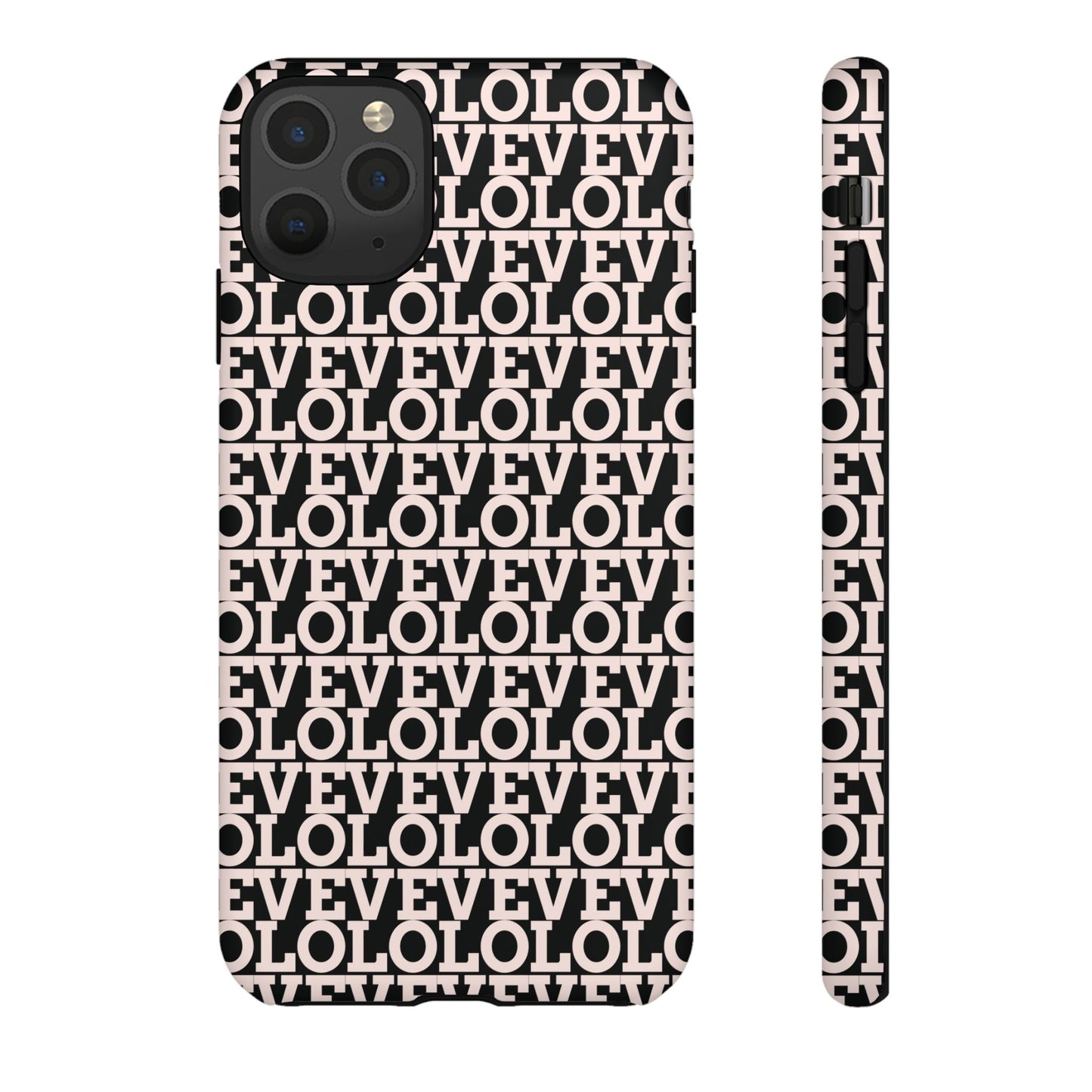 I Phone Case / Cover - Love Pattern Tough Case