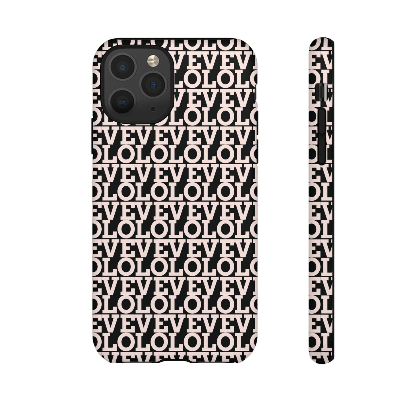 I Phone Case / Cover - Love Pattern Tough Case