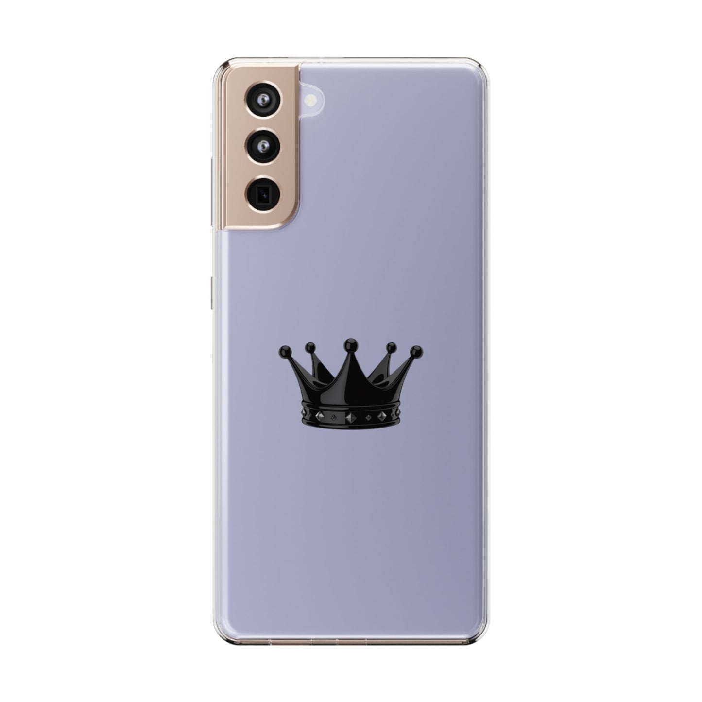 Crown Design Clear iPhone / Samsung Case