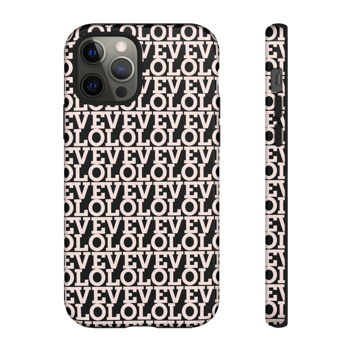 I Phone Case / Cover - Love Pattern Tough Case