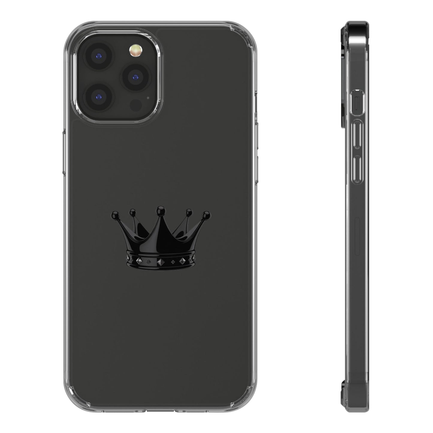 Crown Design Clear iPhone / Samsung Case