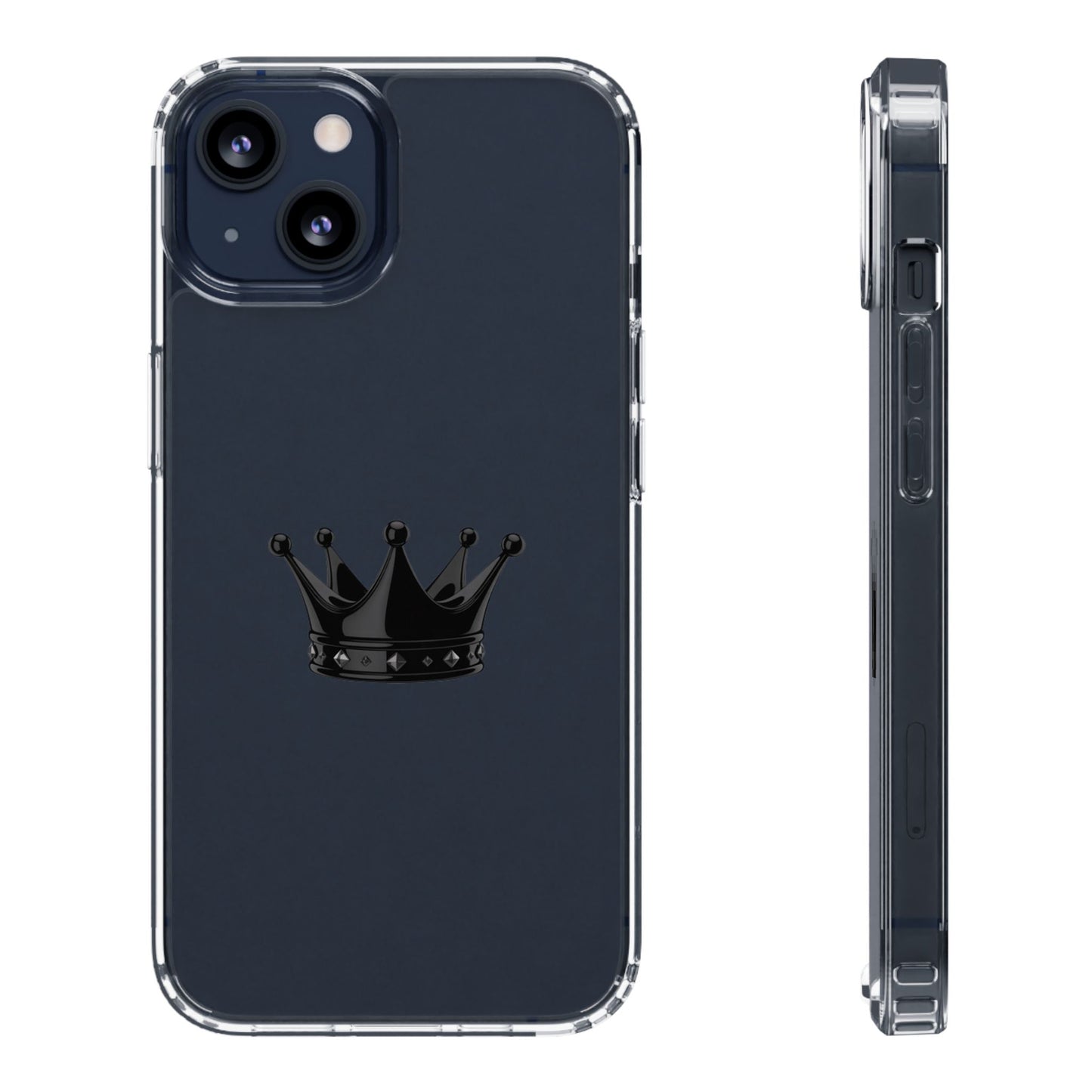 Crown Design Clear iPhone / Samsung Case