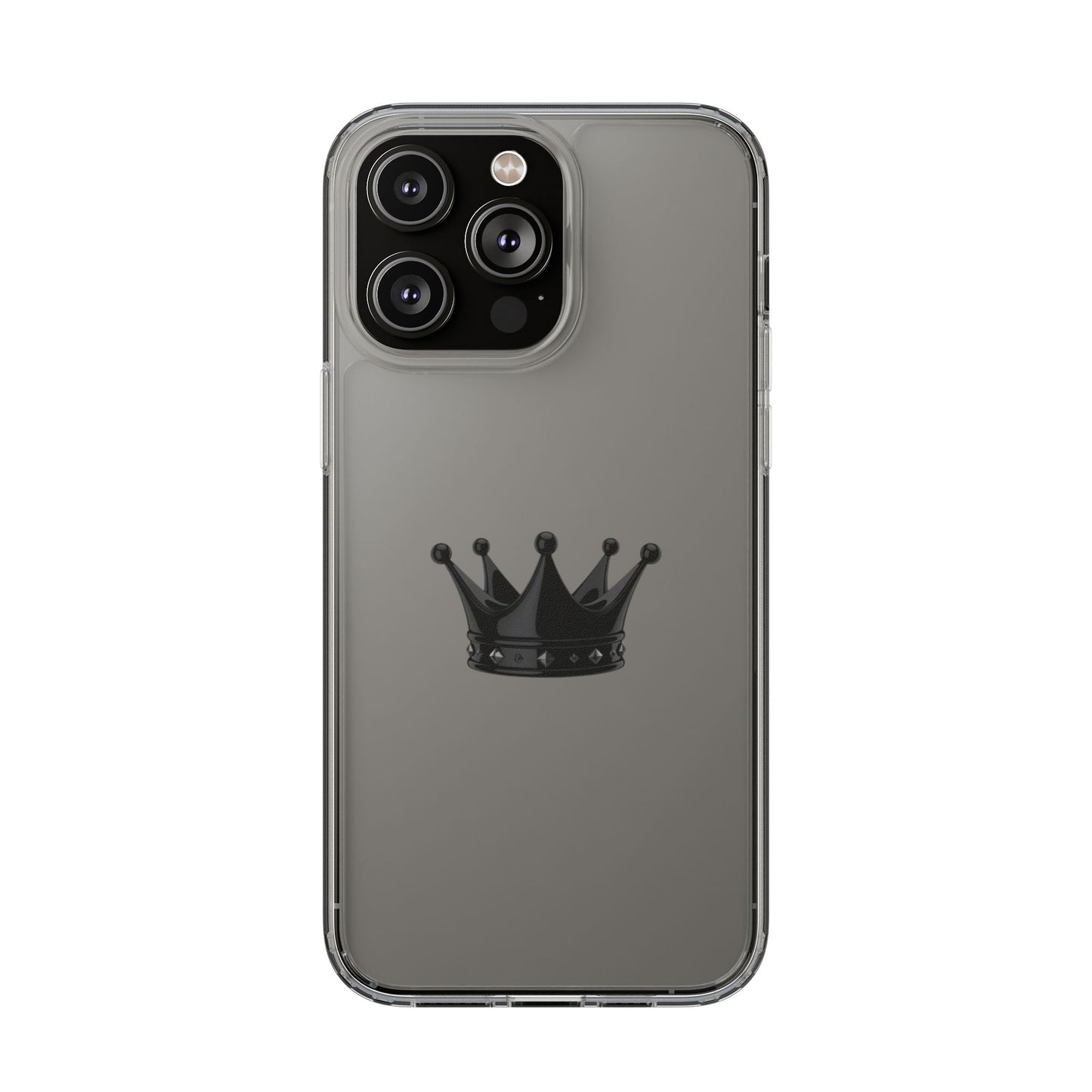 Crown Design Clear iPhone / Samsung Case
