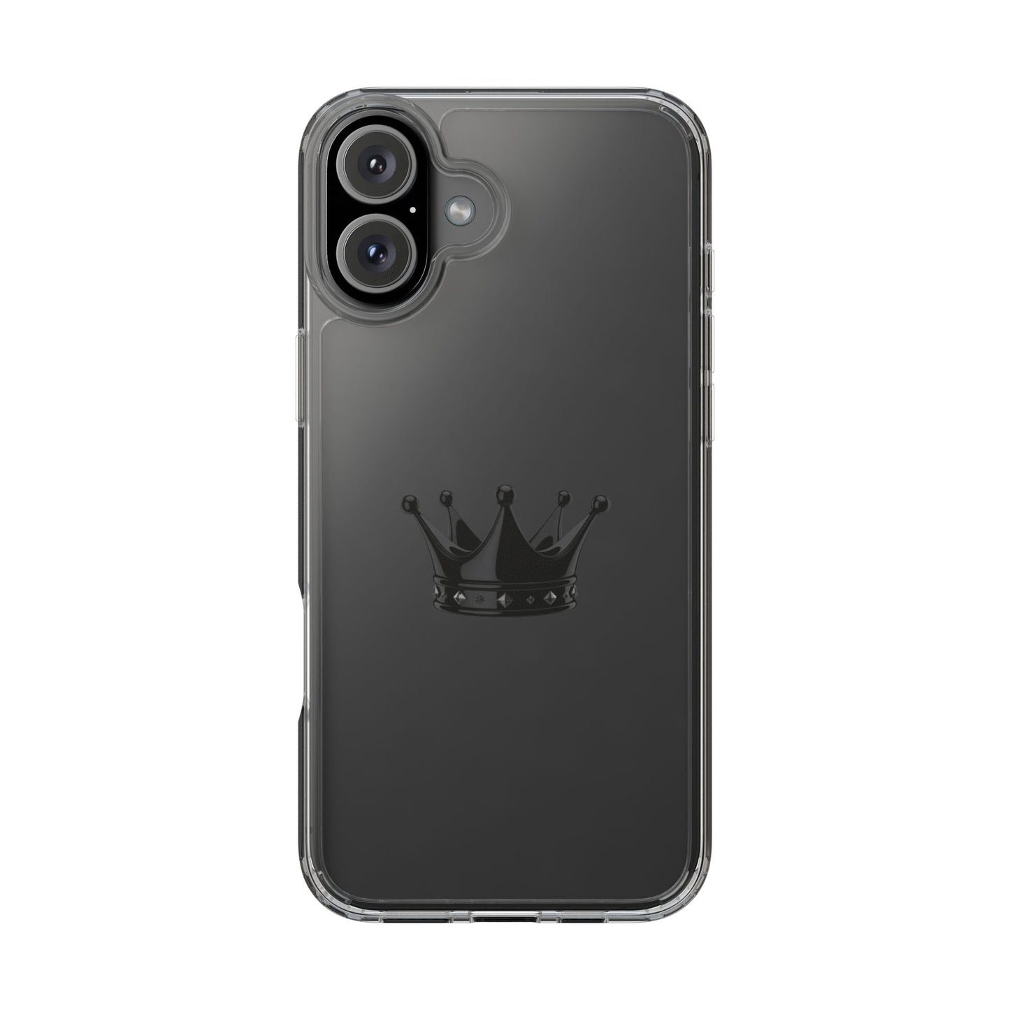 Crown Design Clear iPhone / Samsung Case