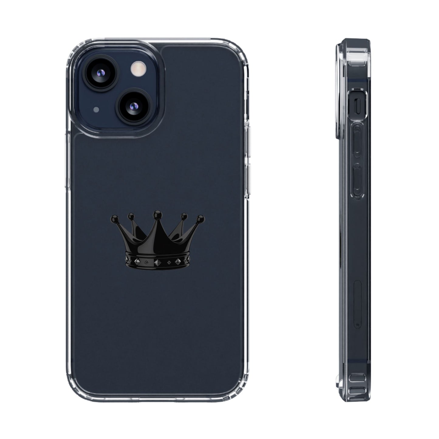Crown Design Clear iPhone / Samsung Case