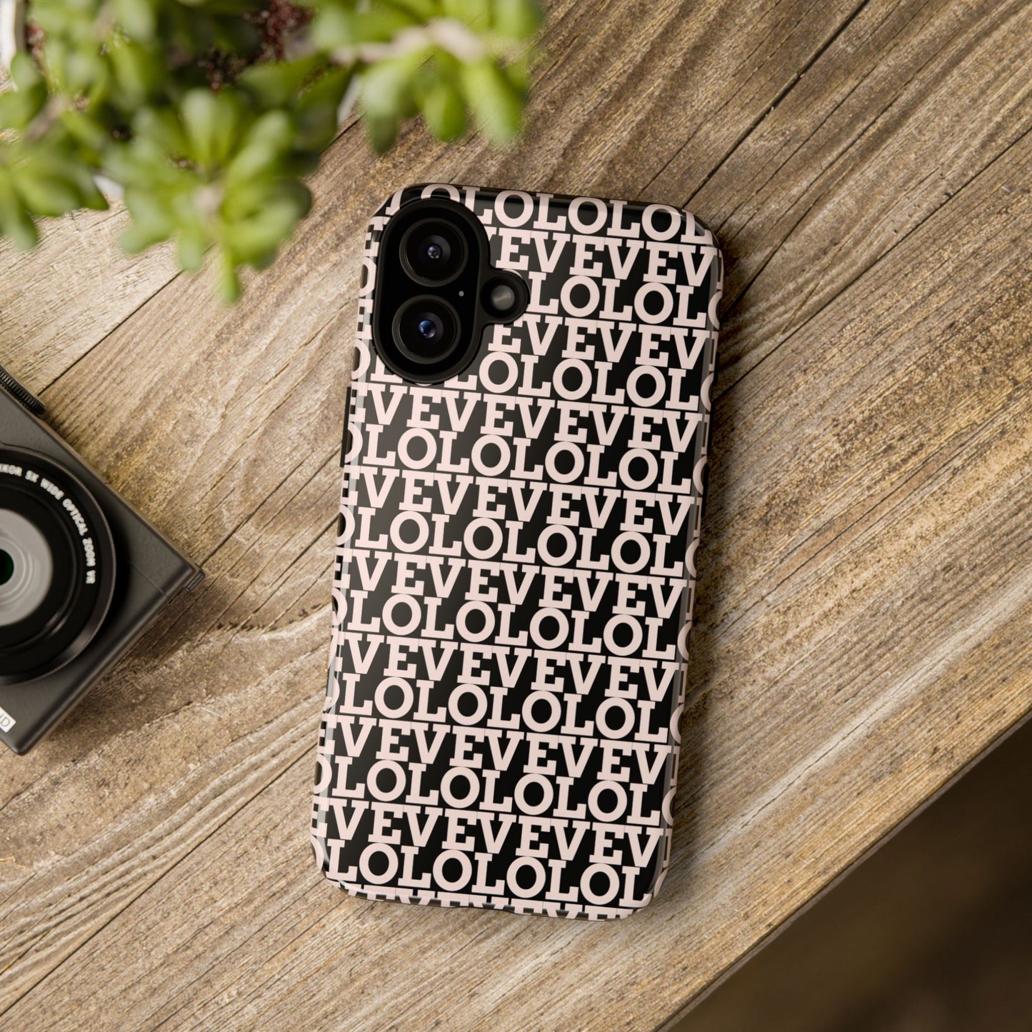I Phone Case / Cover - Love Pattern Tough Case