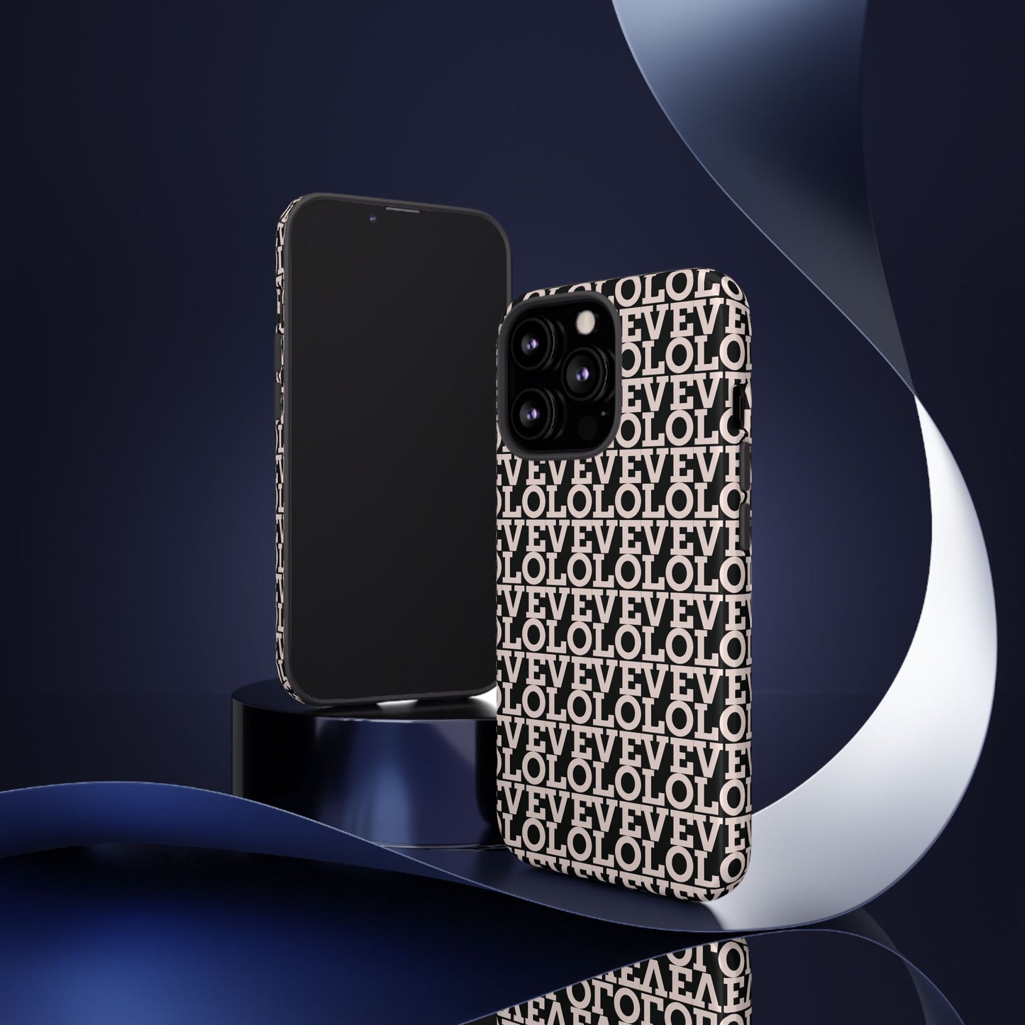I Phone Case / Cover - Love Pattern Tough Case