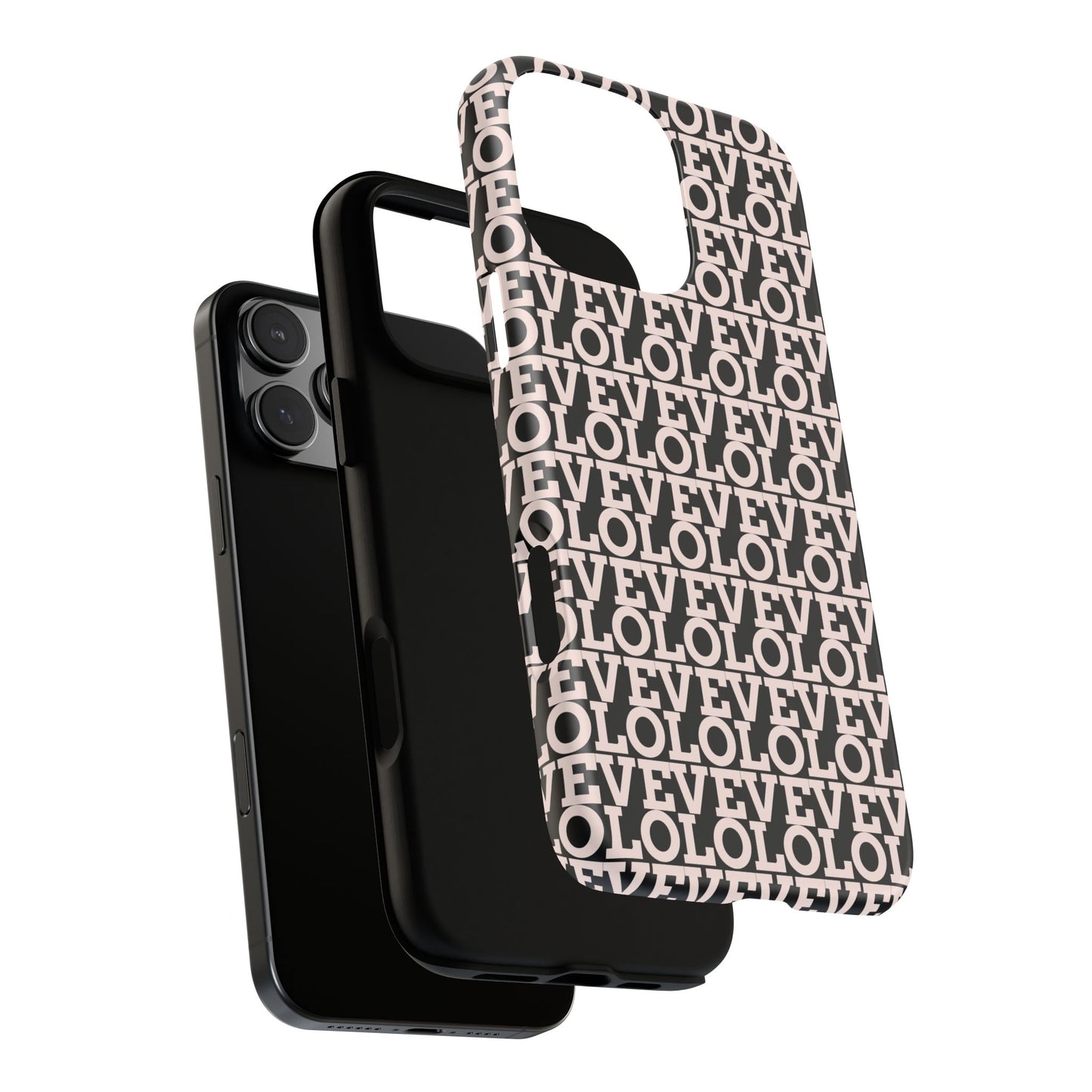 I Phone Case / Cover - Love Pattern Tough Case